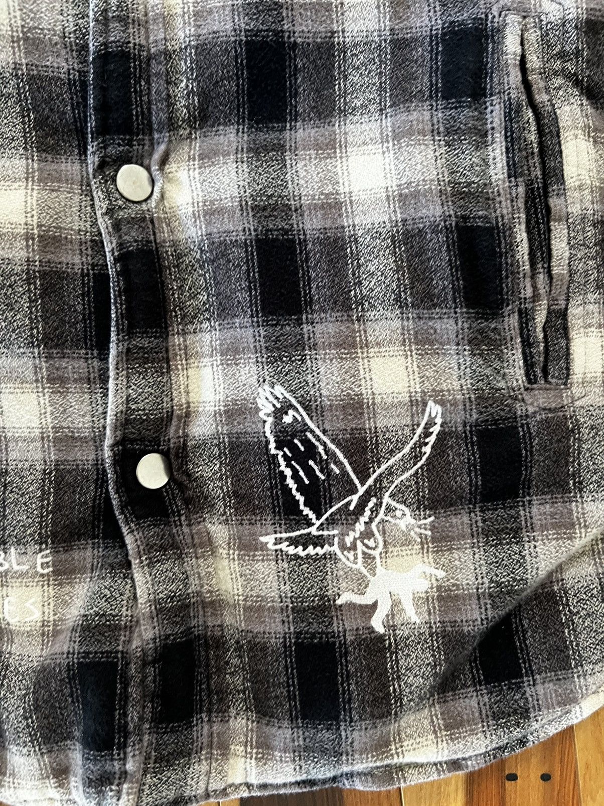 Saintwoods Saintwoods Embroidered Flannel Size US M / EU 48-50 / 2 - 8 Thumbnail