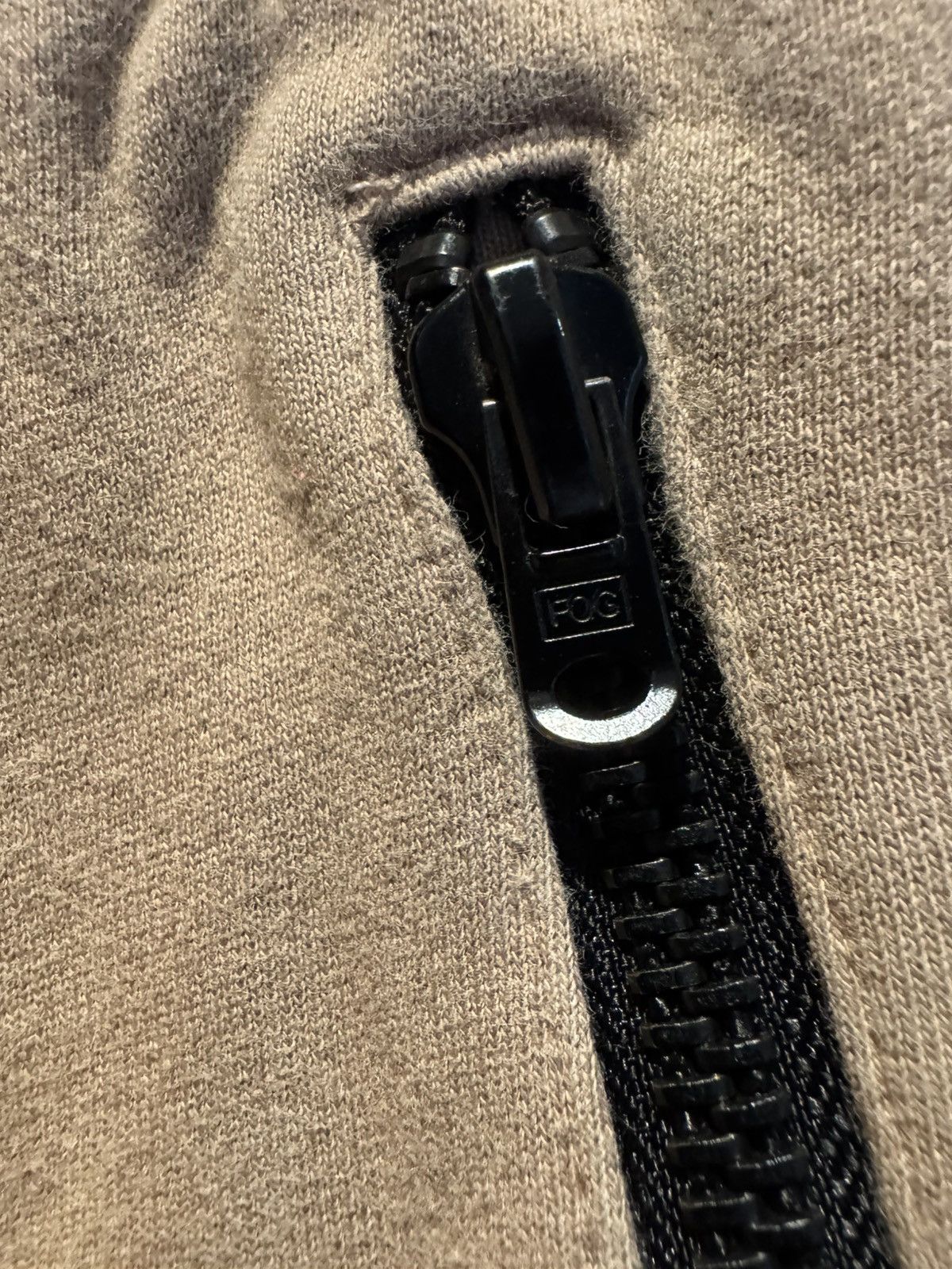Fear of God Fear of God Essentials First Collection Beige Joggers Zipper Size US 29 - 5 Thumbnail
