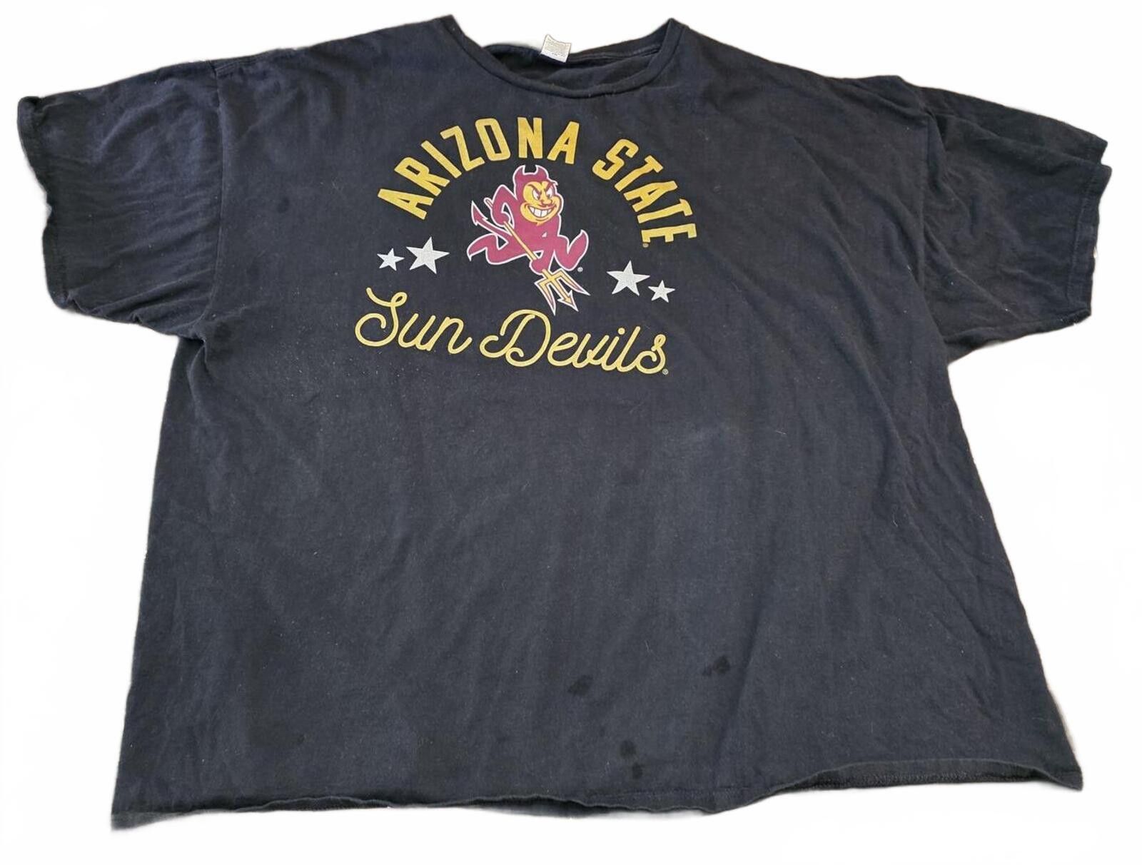 Other Arizona State Sun Devils Black Graphic T Shirt Plus Size 3X Size 3XL / US 20-22 - 2 Thumbnail