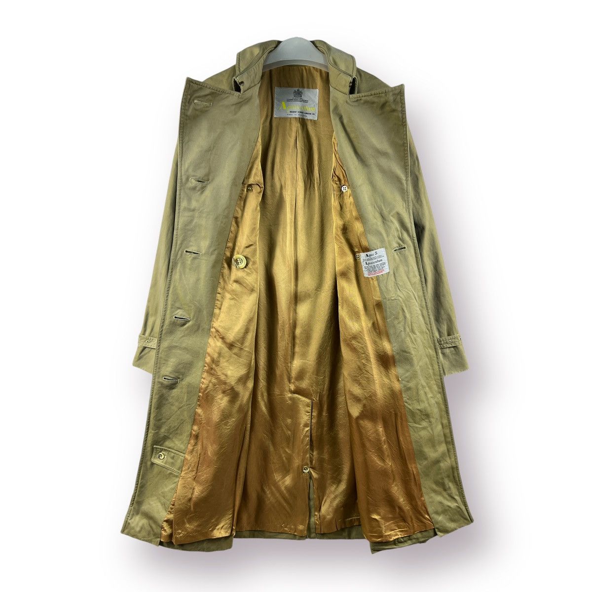 Aquascutum 🔥VERY VINTAGE🔥 AQUASCUTUM LONDON TRENCH COAT Size M / US 6-8 / IT 42-44 - 8 Thumbnail
