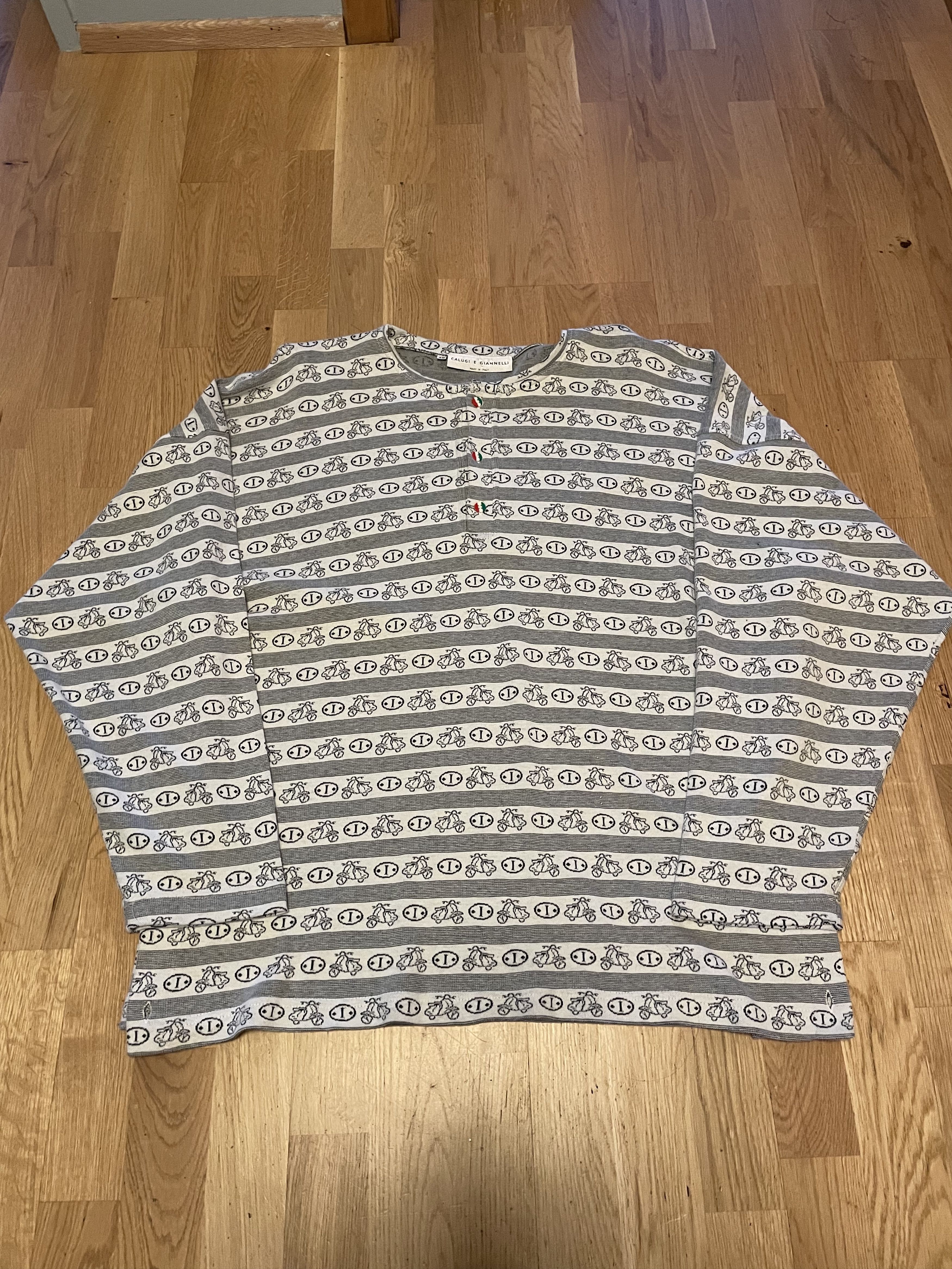 image of Calugi E Gianelli Calugi E Giannelli Sweatshirt in Ivory, Men's (Size Large)
