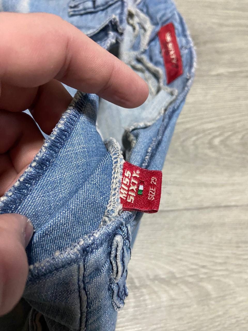 Miss Sixty Miss Sixty Flared denim Y2K style low-rise flare jeans Size 29" - 6 Thumbnail