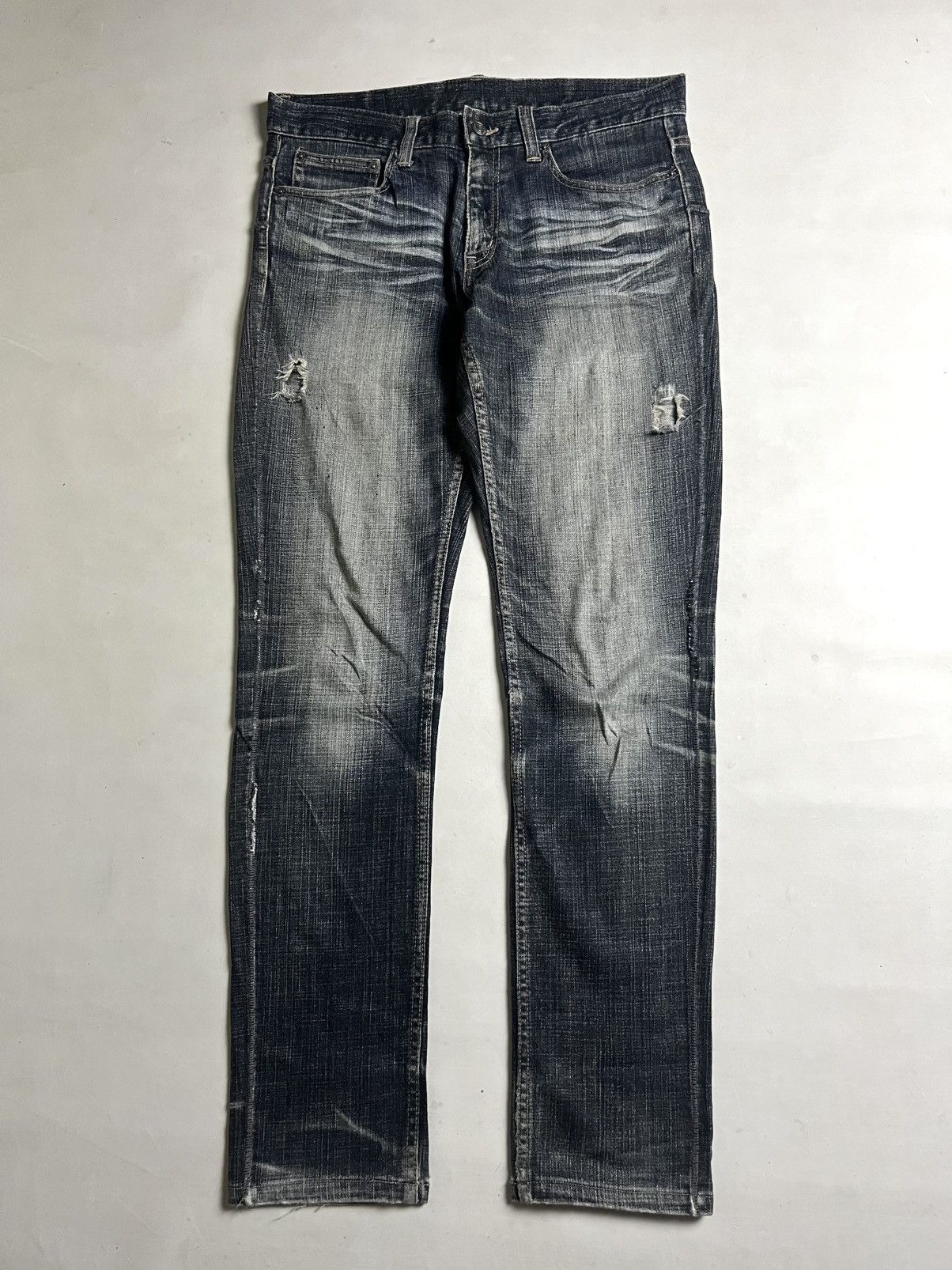 Tornado Mart 🚀ACC BINDING🚀2011 PPFM Fading Jeans Denim Size US 32 / EU 48 - 1 Thumbnail
