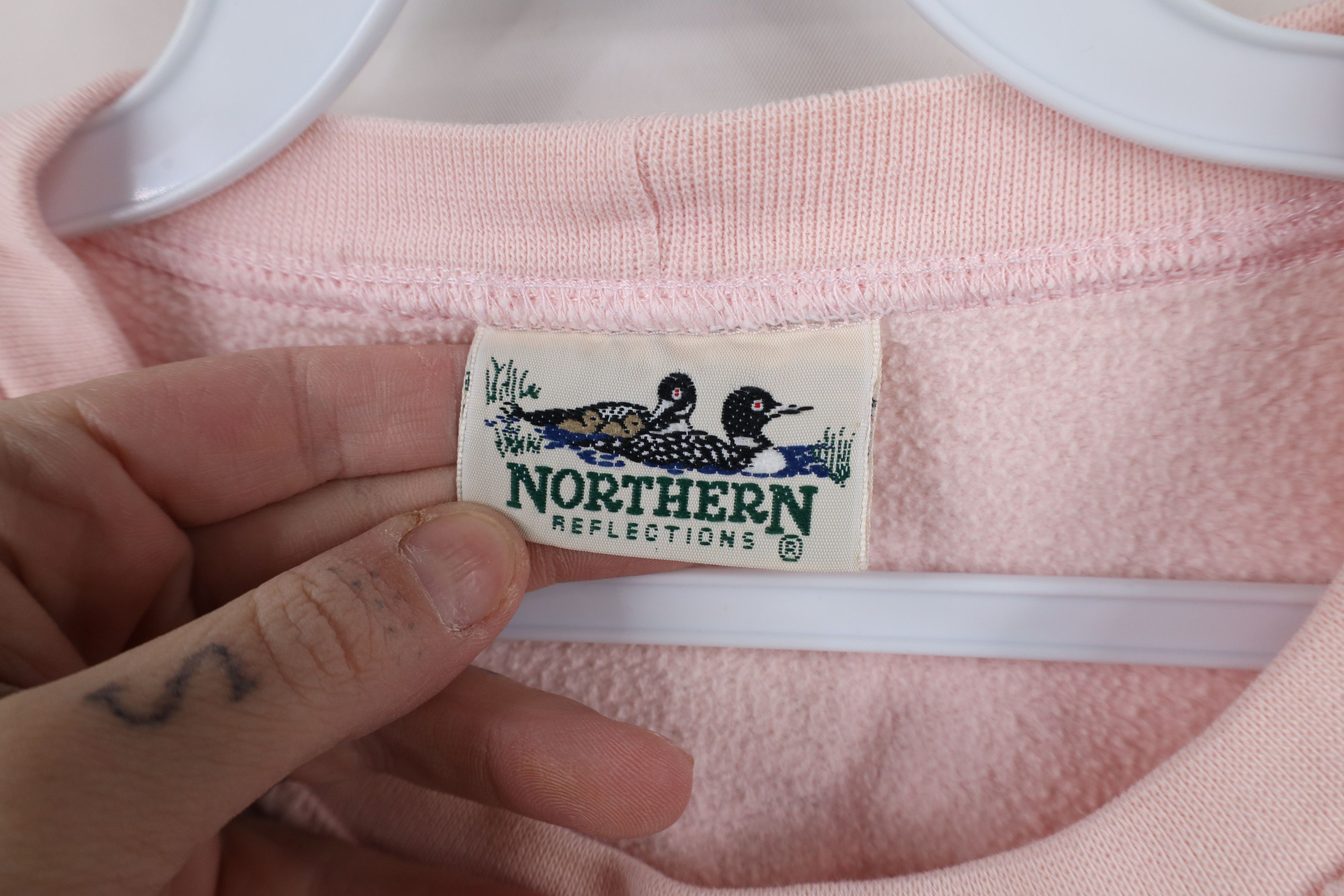 Vintage Vintage 90s Streetwear Balloon Teddy Bear Sweatshirt Size L / US 10 / IT 46 - 8 Thumbnail