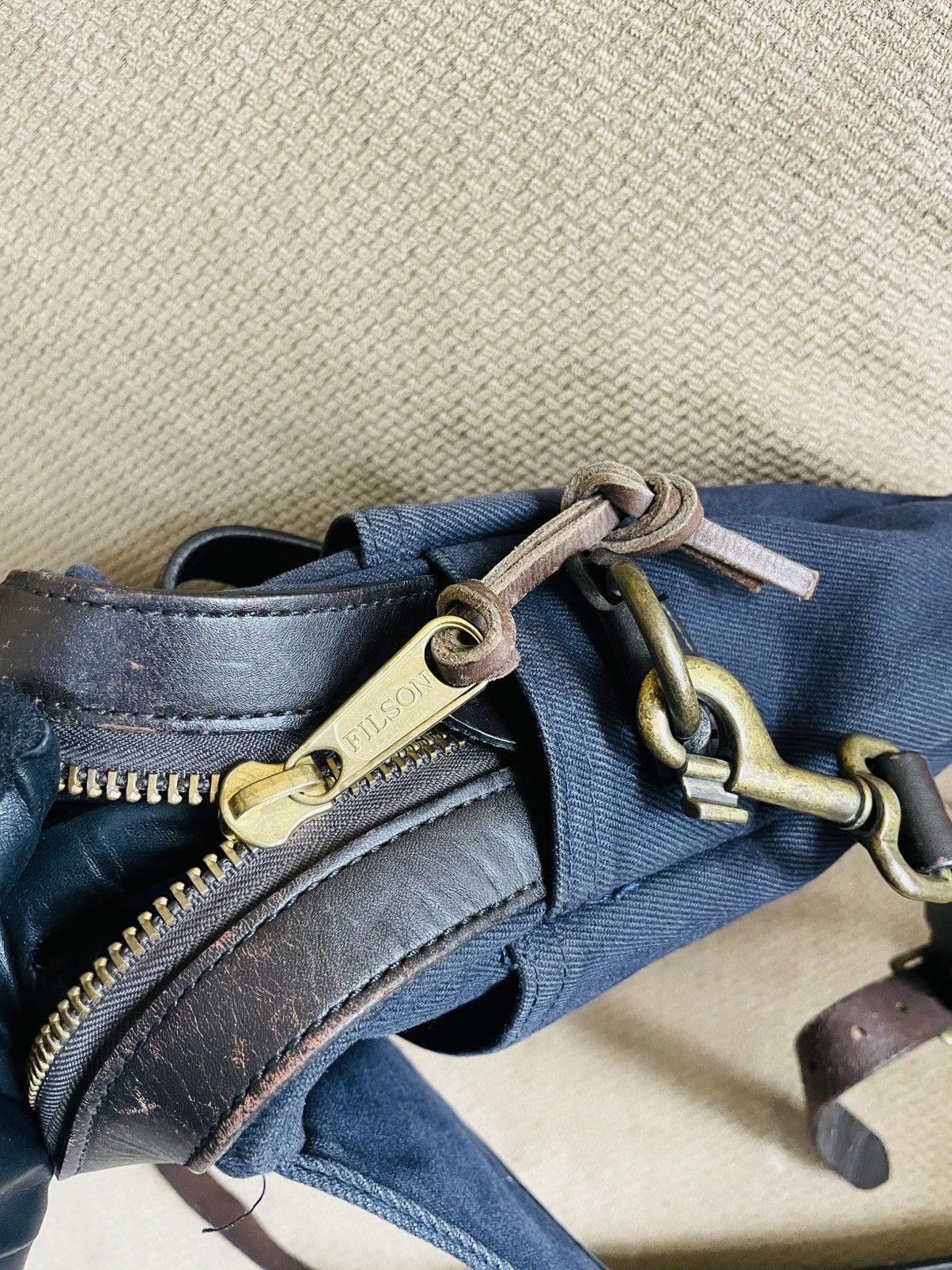 Filson Original briefcase navy blue Size ONE SIZE - 10 Thumbnail