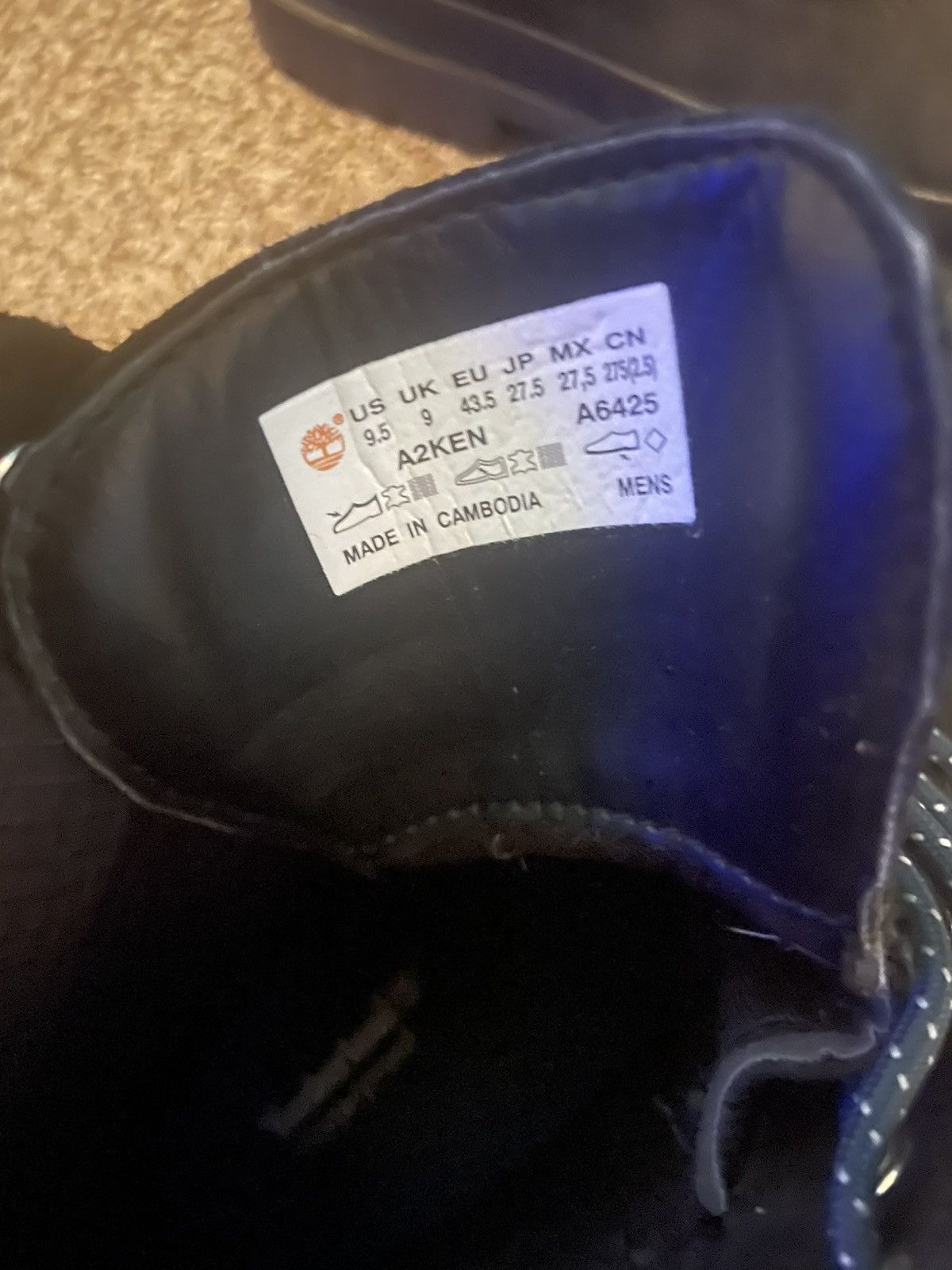 Timberland Timberlands black out Size US 9.5 / EU 42-43 - 2 Thumbnail