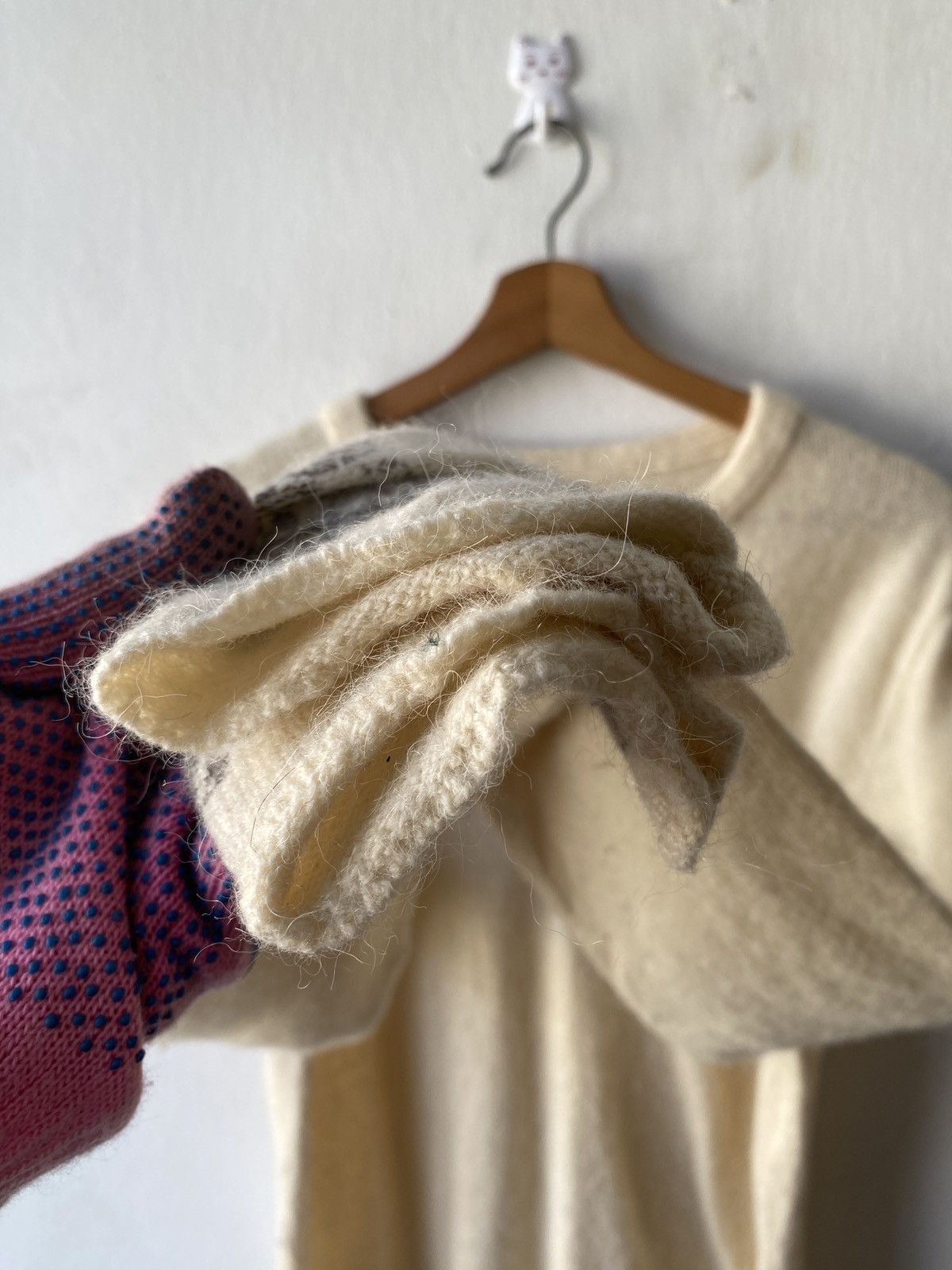 Issey Miyake Vintage Tete Homme Mohair Long Sleeve Size US M / EU 48-50 / 2 - 9 Thumbnail