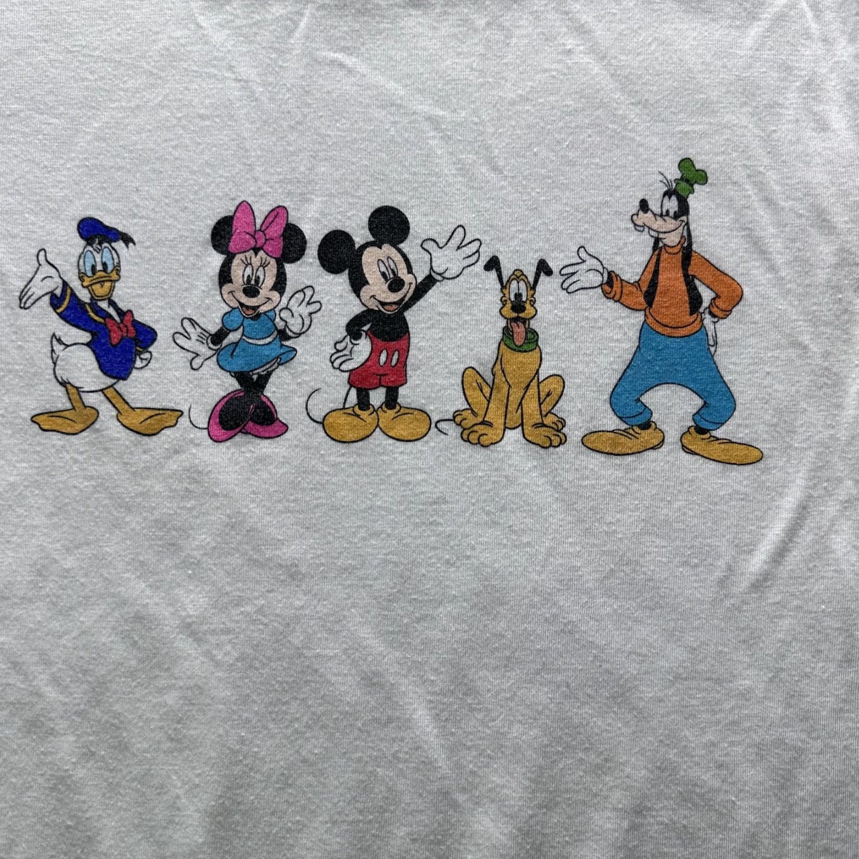 Disney Disney Shirt Mens Medium White Mickey Minnie Donald Pluto Goofy Graphic Tee Size US M / EU 48-50 / 2 - 2 Thumbnail