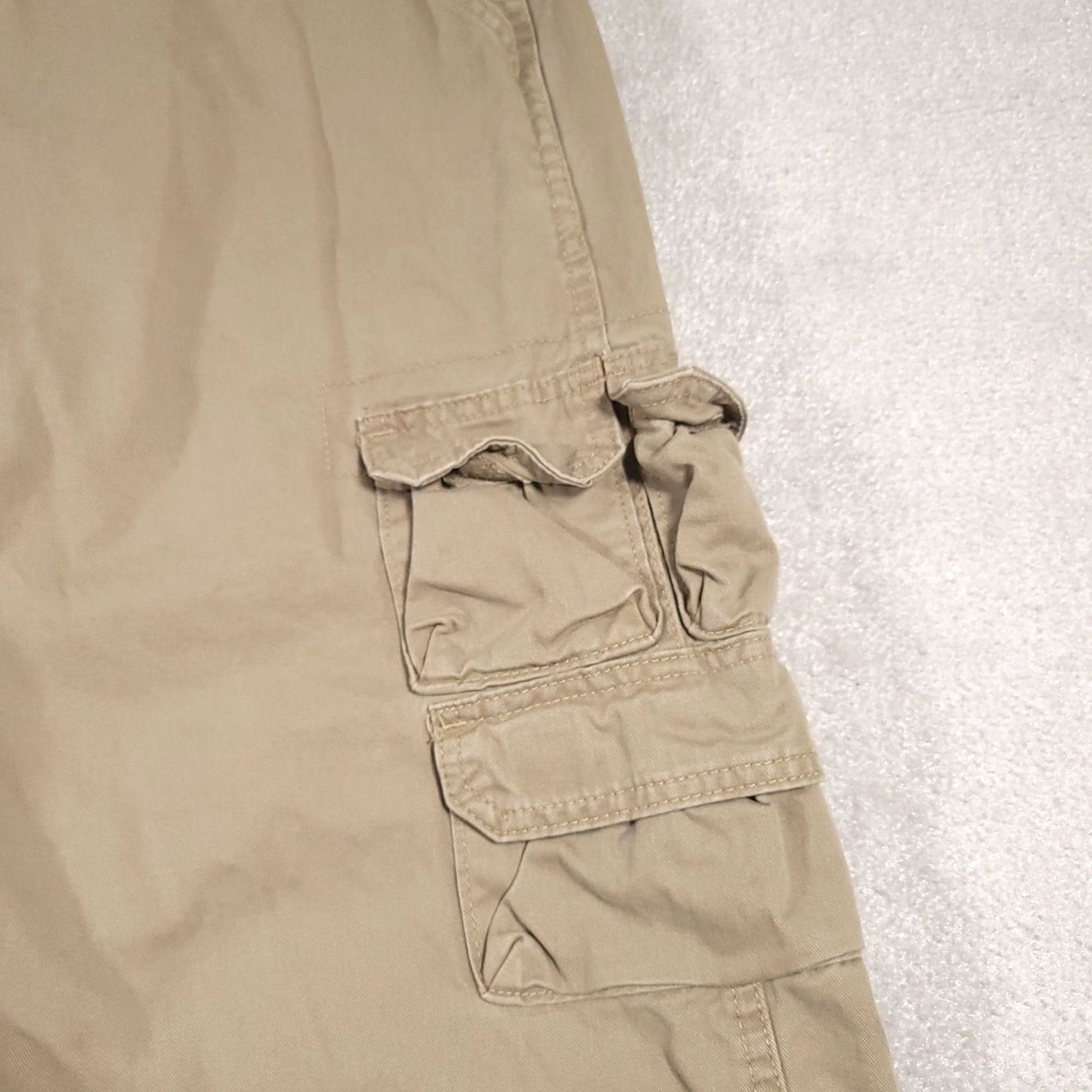 Wrangler Wrangler Cargo Pants Mens 40x32 Khaki Beige Relaxed Fit Workwear Outdoors Size US 40 / EU 56 - 5 Thumbnail