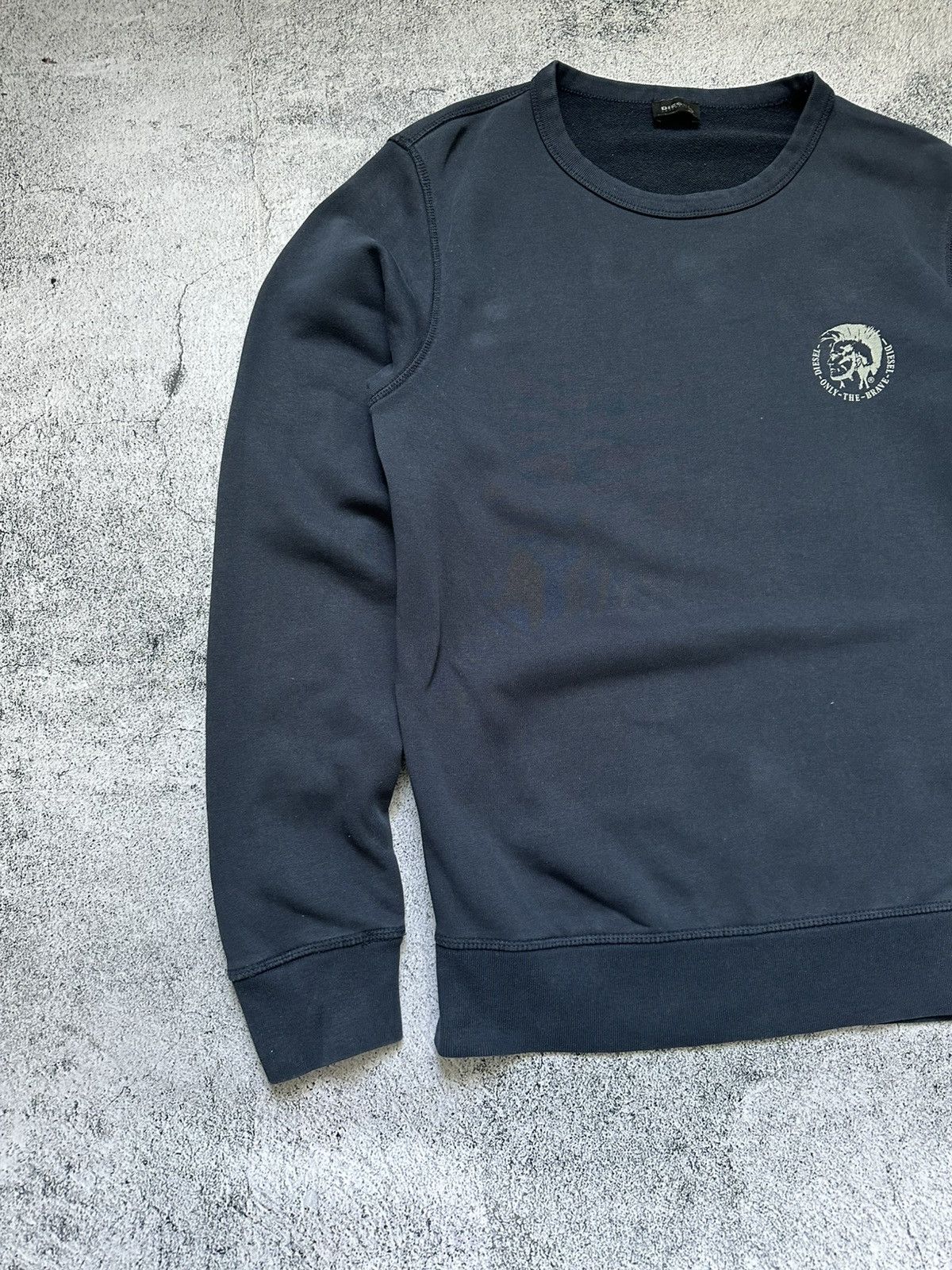 Diesel Vintage Diesel Sweatshirt Grey Logo Y2K Size US L / EU 52-54 / 3 - 4 Thumbnail