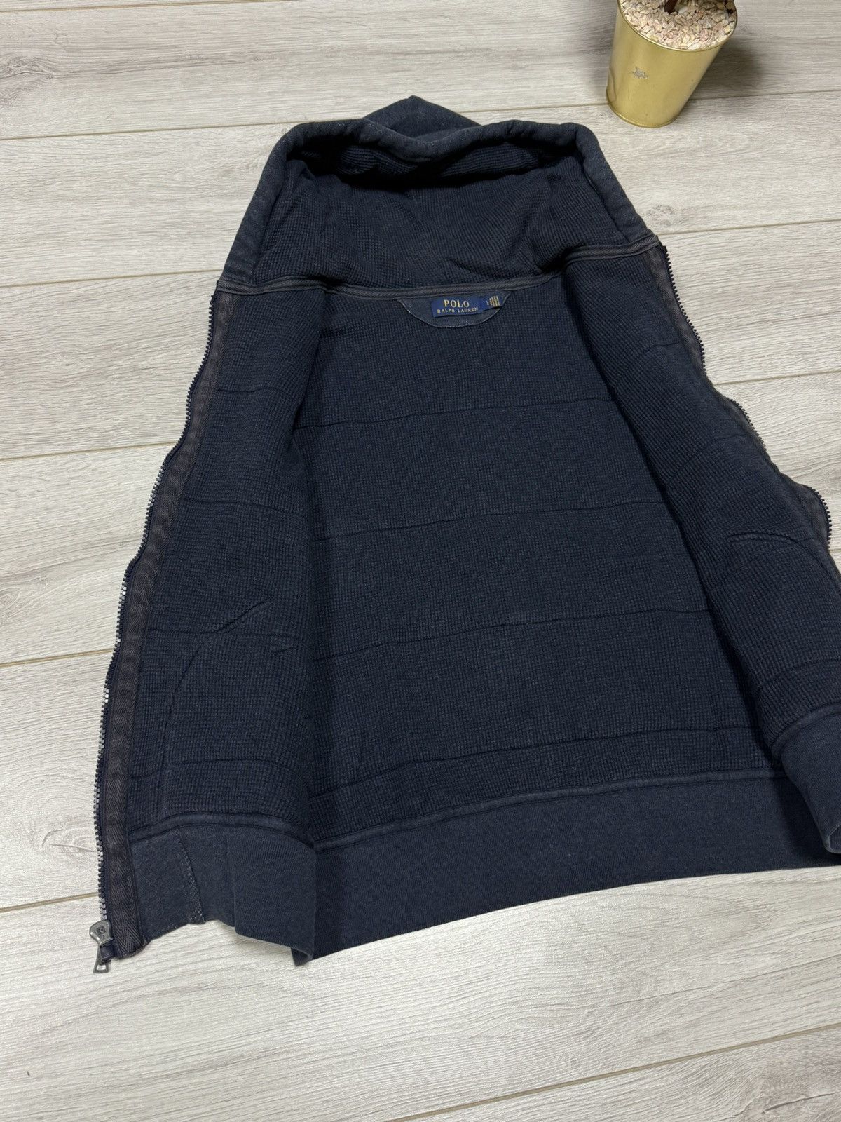 Polo Ralph Lauren POLO Ralph Lauren vintage zip vest jacket hooded Size US L / EU 52-54 / 3 - 6 Thumbnail
