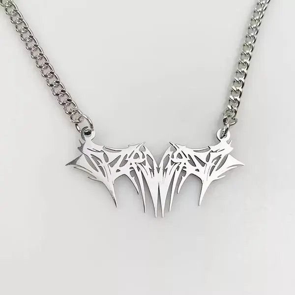 Jewelry y2k Grunge Goth Pendant Necklace Size ONE SIZE - 5 Thumbnail