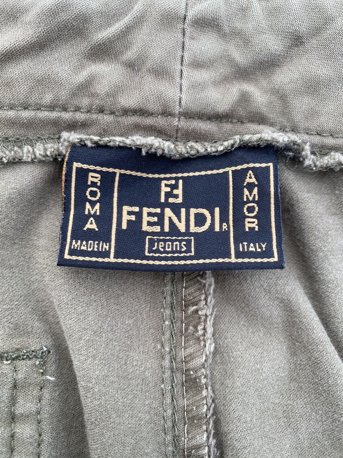 Fendi Rare Vintage FENDI Slack Pants Size US 26 / EU 42 - 12 Thumbnail