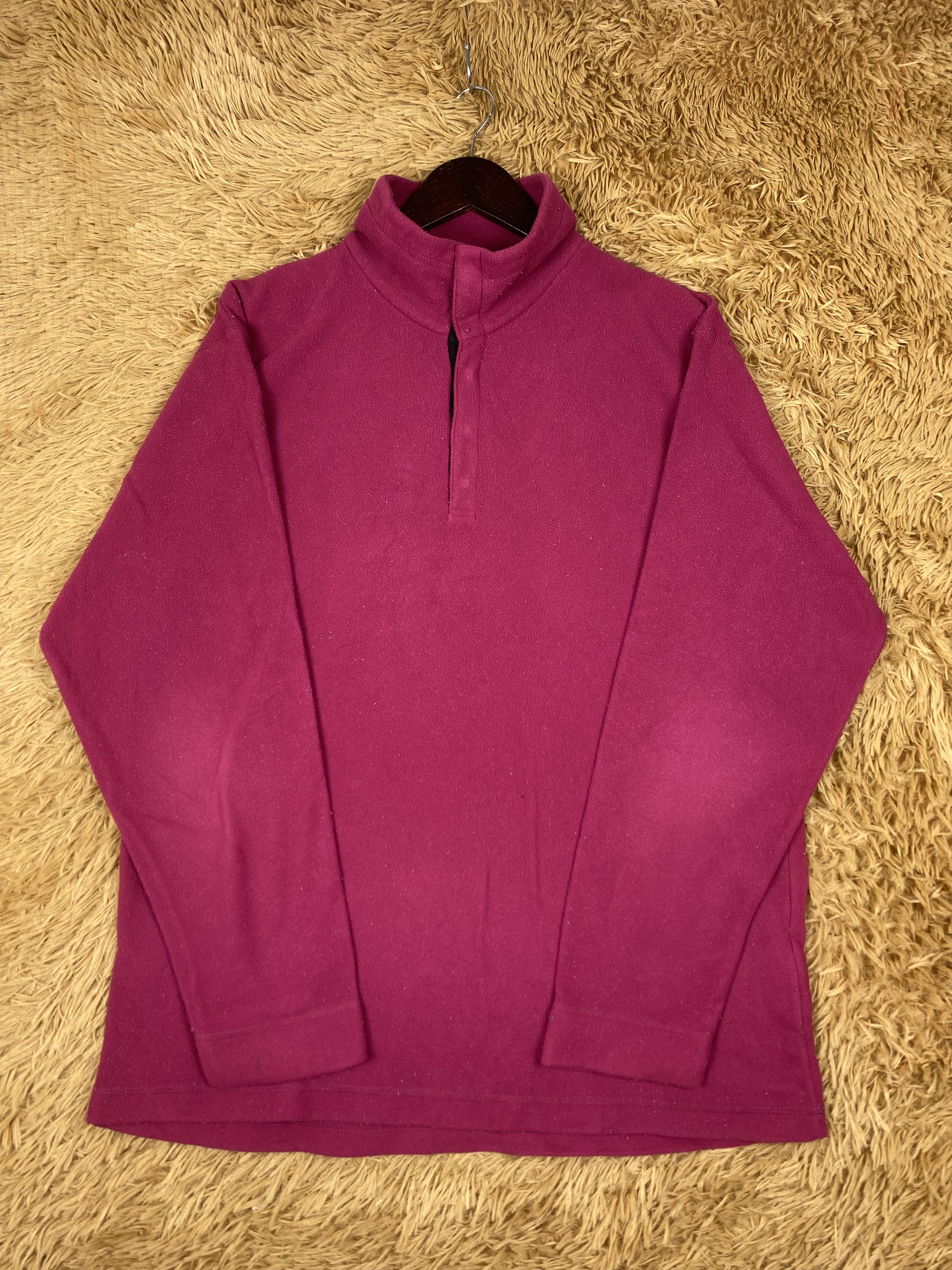Uniqlo Vintage Uniqlo Halfzipper Fleece Sweatshirts DJ0830 Size US XL / EU 56 / 4 - 4 Thumbnail