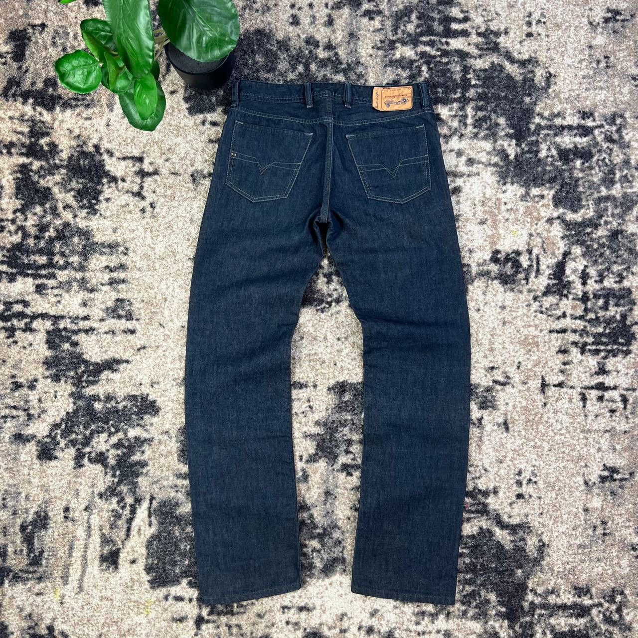 Diesel Vintage Diesel Dark Blue Denim Jeans Streetwear Style Size US 32 / EU 48 - 1 Thumbnail