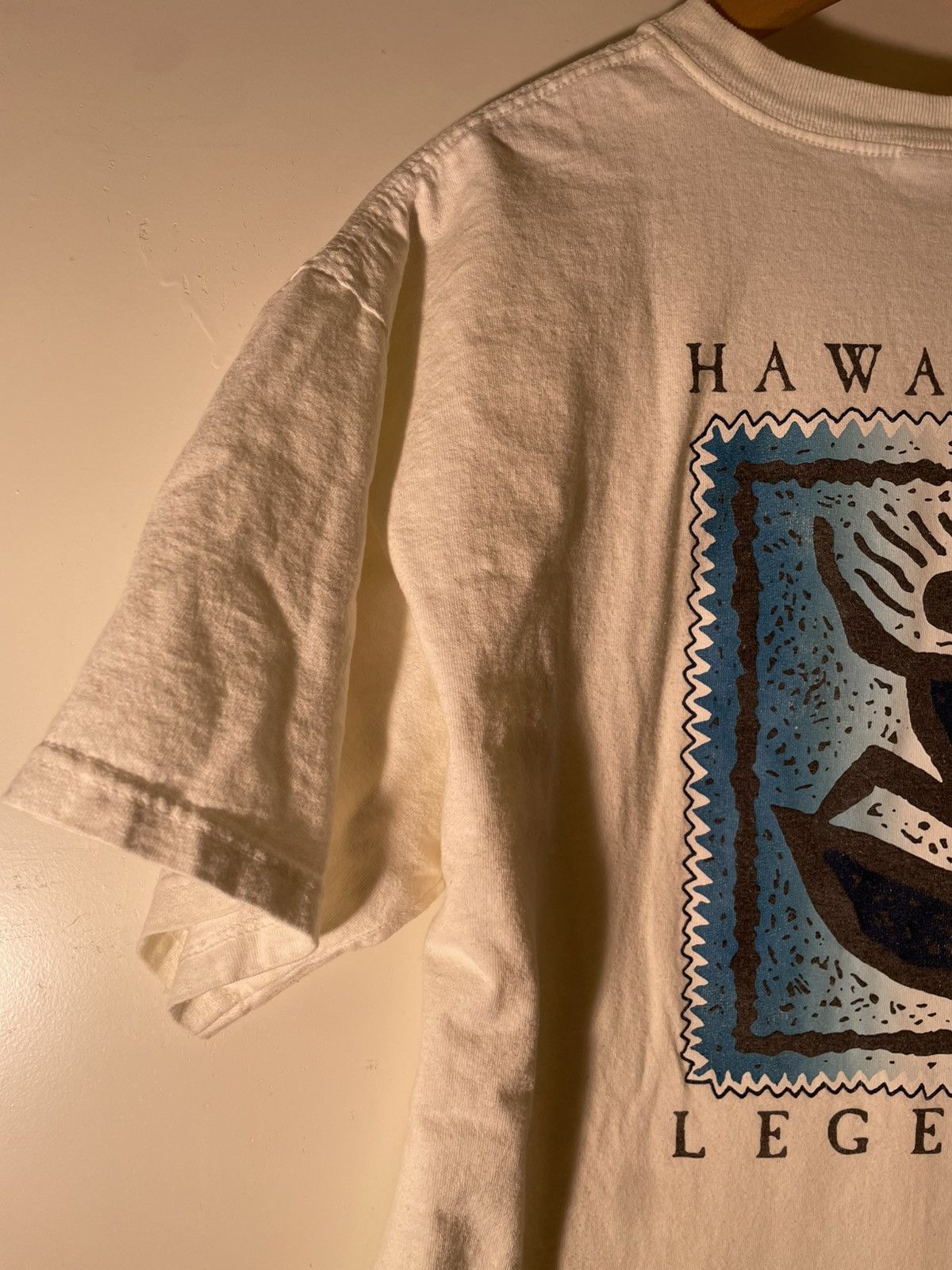 Vintage 90’s 2000’s Y2K VTG Vintage Hawaiian Legends Graphic T Shirt Size US L / EU 52-54 / 3 - 5 Thumbnail