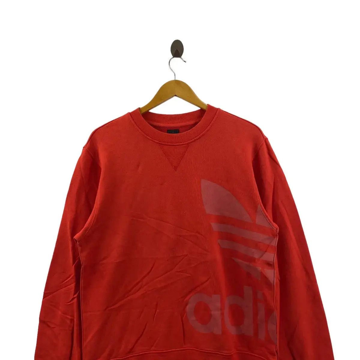 Adidas ADIDAS ORIGINALS TREFOIL Double Sided Orange Sweatshirt Size L / US 10 / IT 46 - 4 Thumbnail