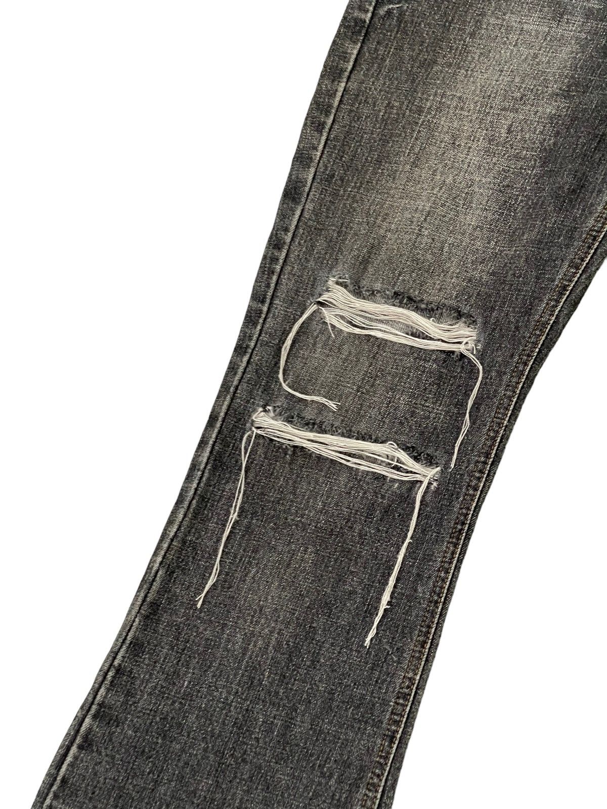 Japanese Brand Flare Jeans Vtg Bobson Faded Distress Boot Cut 7🟦0 Size US 30 / EU 46 - 6 Thumbnail