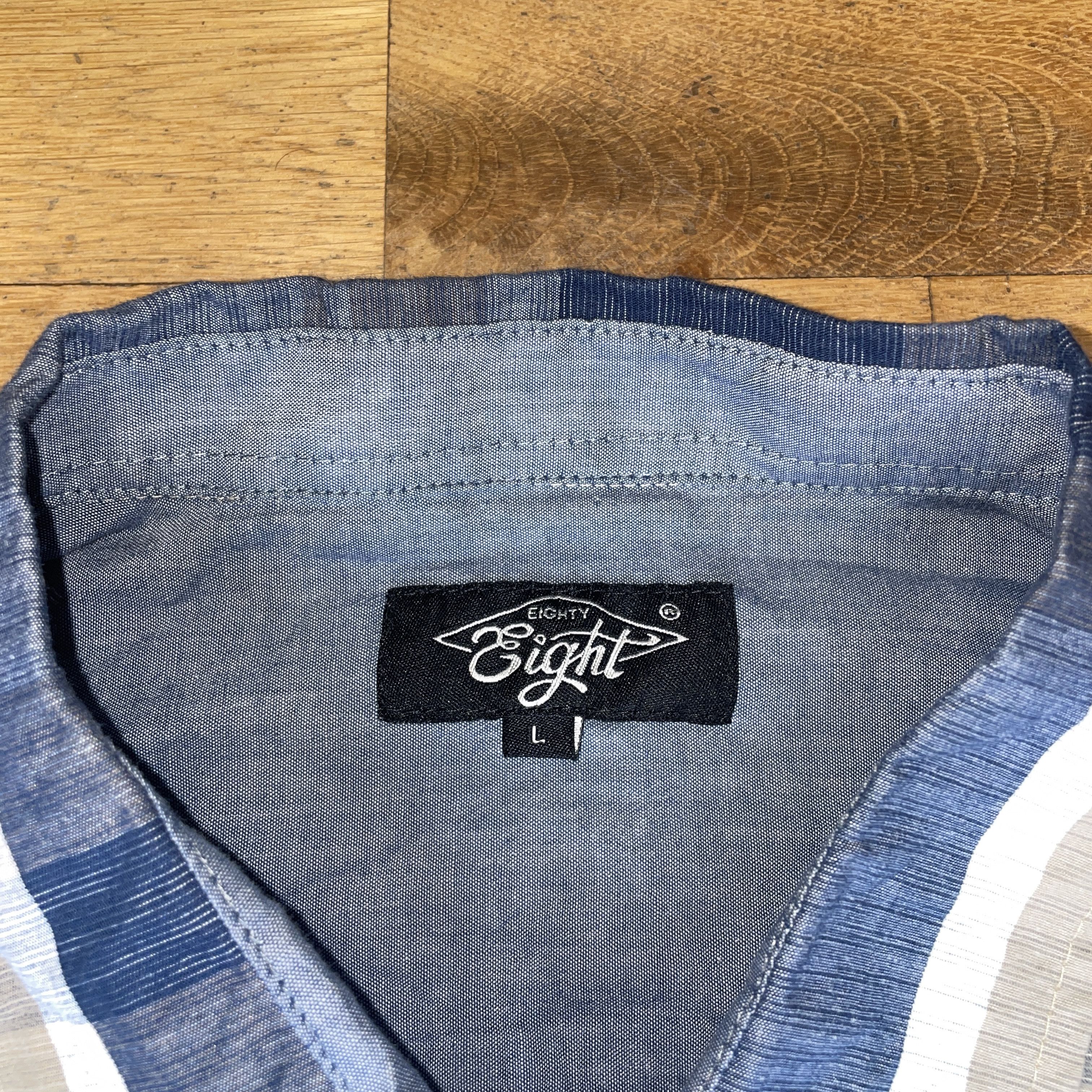 Eighty Eight × Vintage Eighty Eight Men's Fashionable Elegant Shirt Size L Size US L / EU 52-54 / 3 - 2 Thumbnail