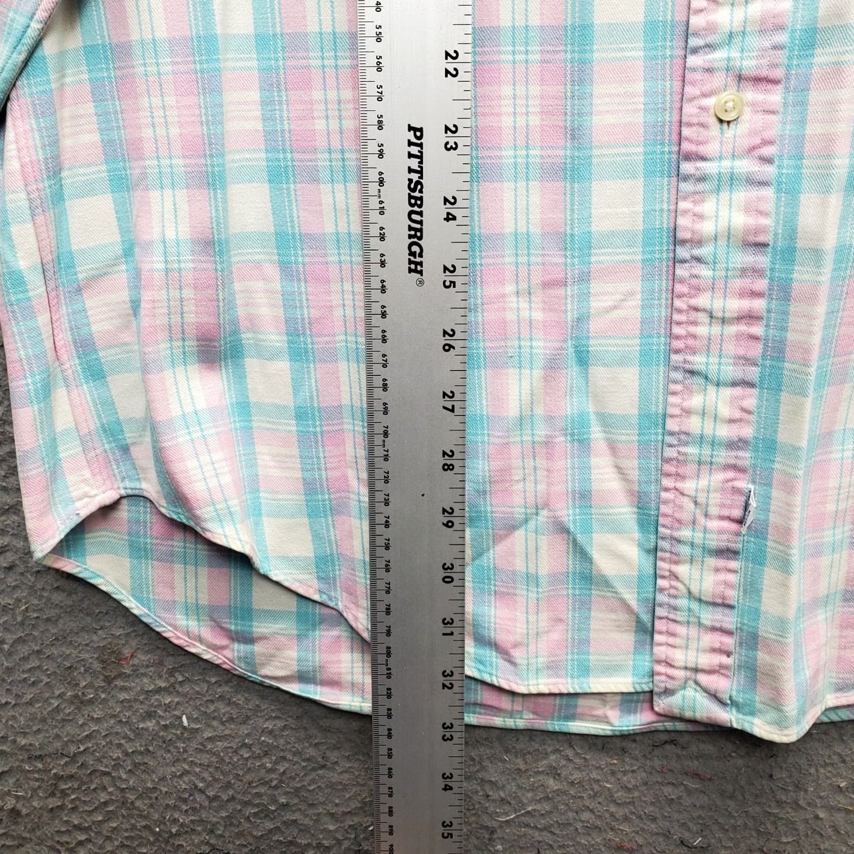 Ralph Lauren Vintage Ralph Lauren Shirt Mens L Multi Plaid Oxford Pony Logo Button-Down Size US L / EU 52-54 / 3 - 3 Thumbnail
