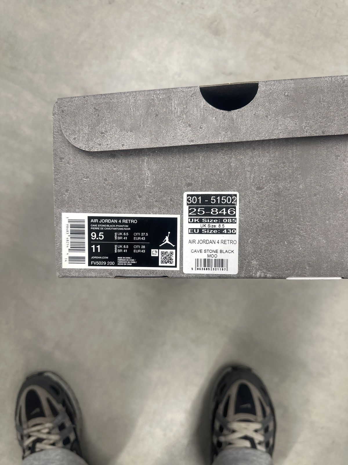 Nike Jordan 4 Cavestone UK8 Size US 8 / EU 41 - 2 Thumbnail