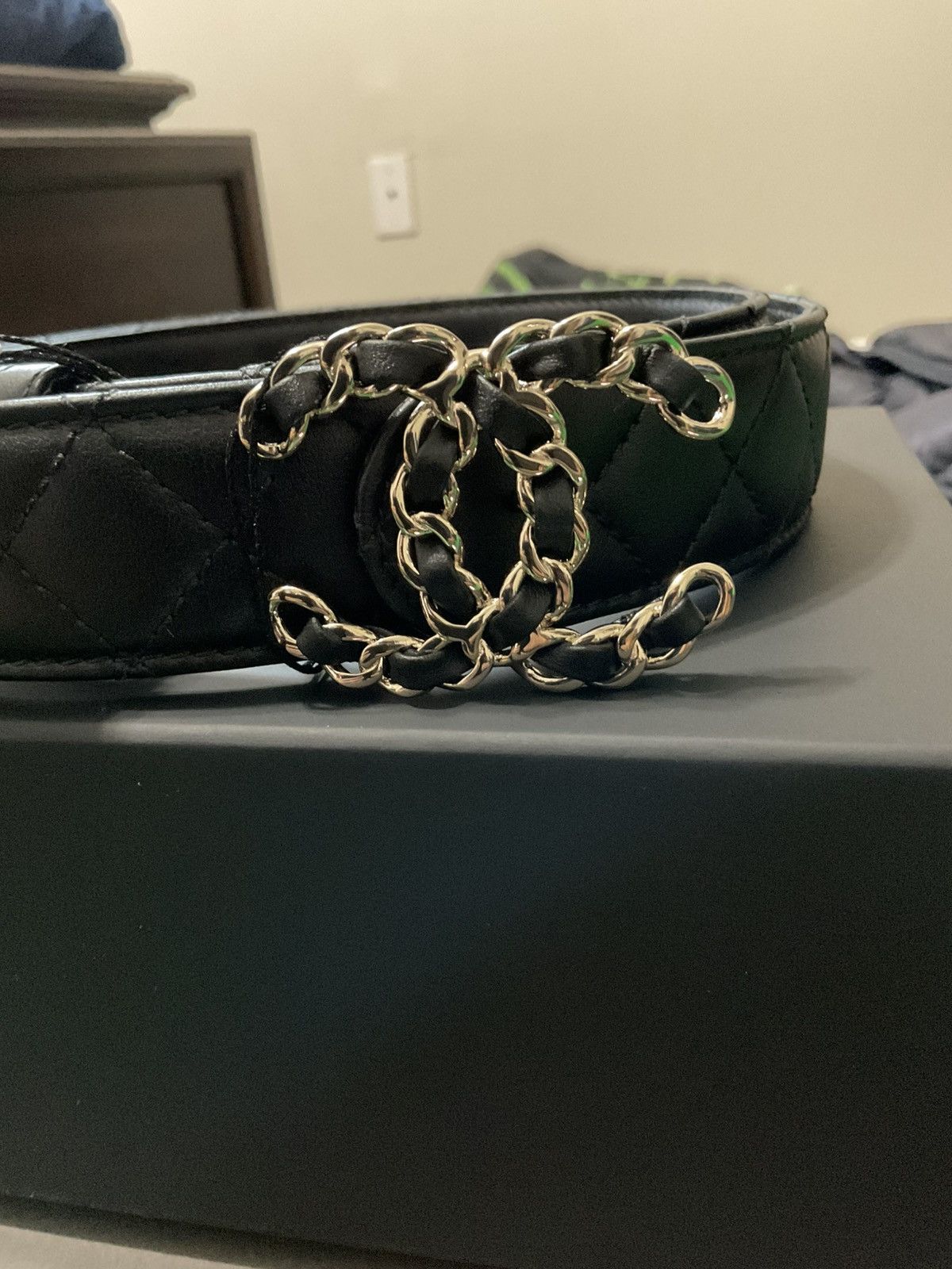 Chanel Chanel leather belt Size 32 - 2 Thumbnail