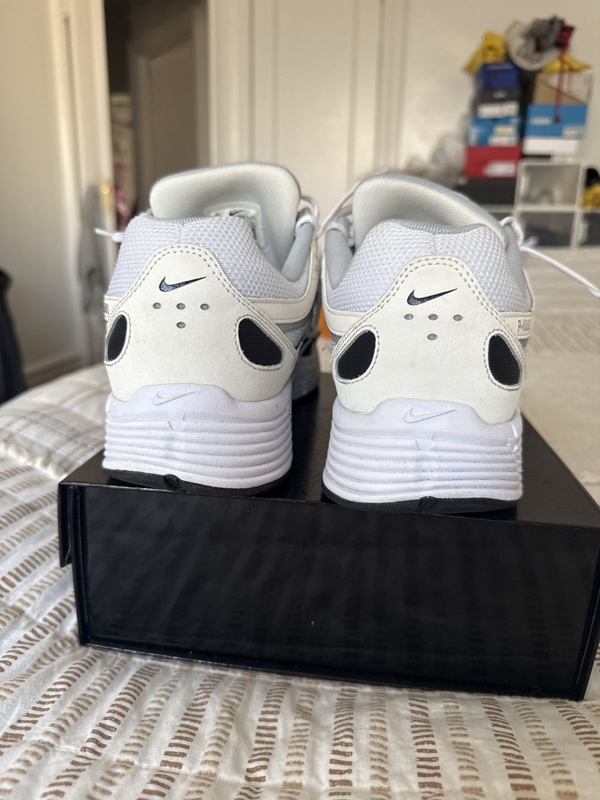 Nike Nike P-6000 Bowerman Series ‘Sail Wolf Grey’ Size US 11.5 / EU 44-45 - 5 Thumbnail