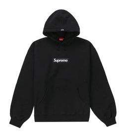 Supreme Box Logo Hoodie Black | Grailed