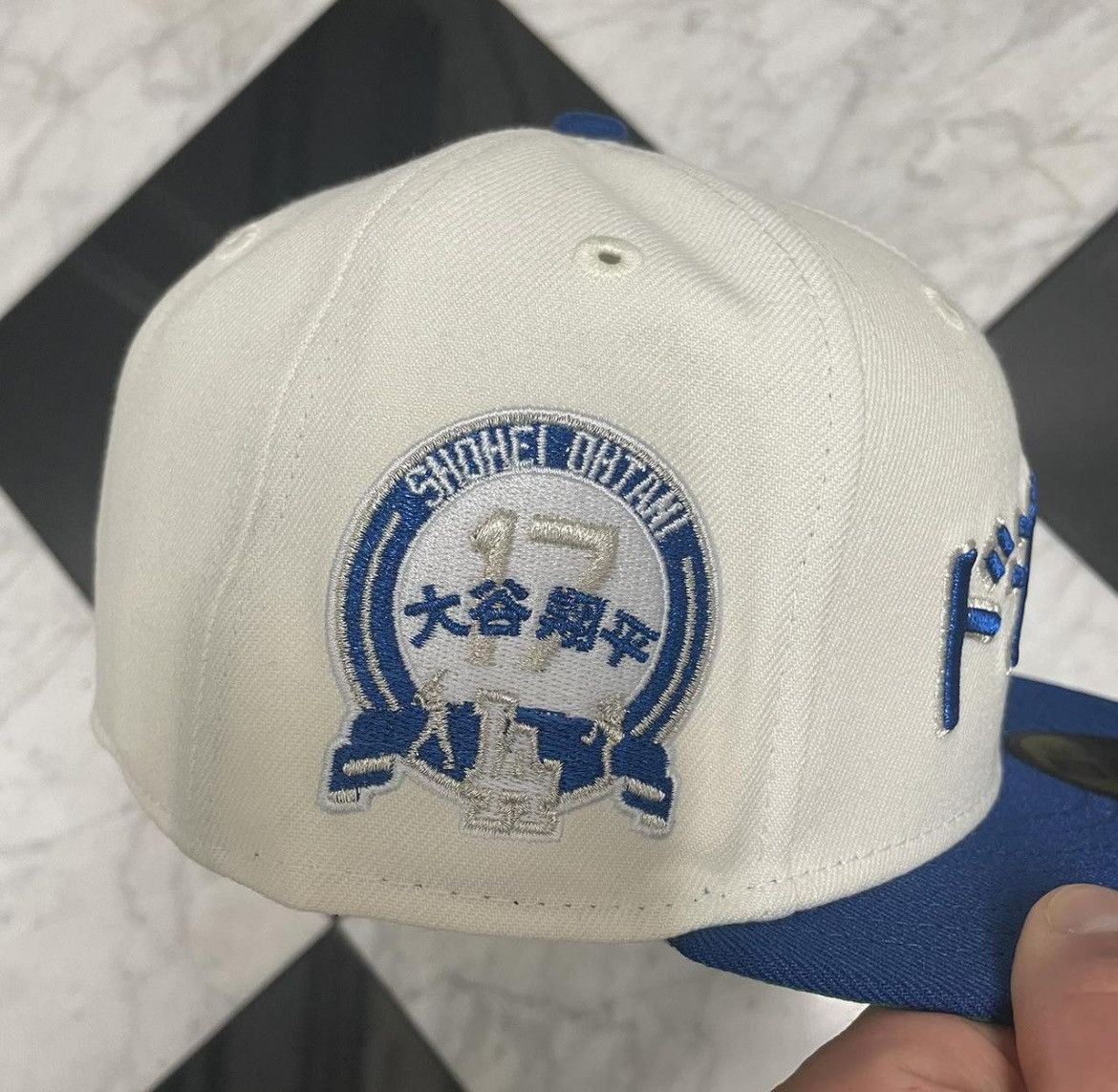 New Era 🔥 Exclusive Ohtani Dodgers fitted size 7 Size ONE SIZE - 2 Thumbnail