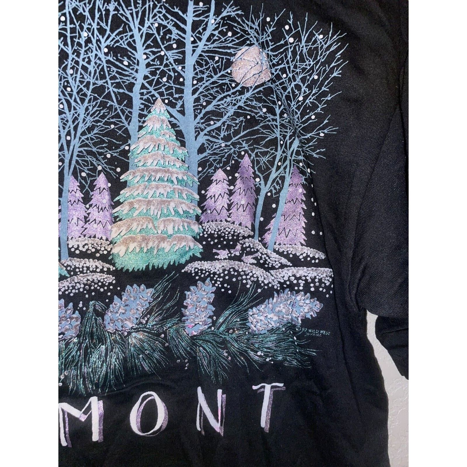Jerzees Vintage Test Print Shirt New Mexico Vermont Black M Tee Size US M / EU 48-50 / 2 - 8 Thumbnail