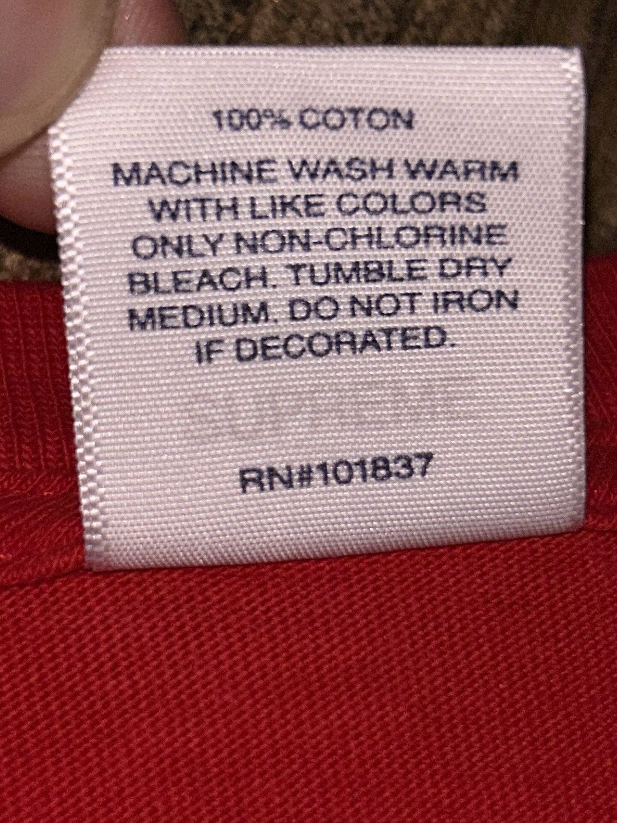 Supreme Supreme TV Tee Red SS18 size Large Size US L / EU 52-54 / 3 - 5 Thumbnail