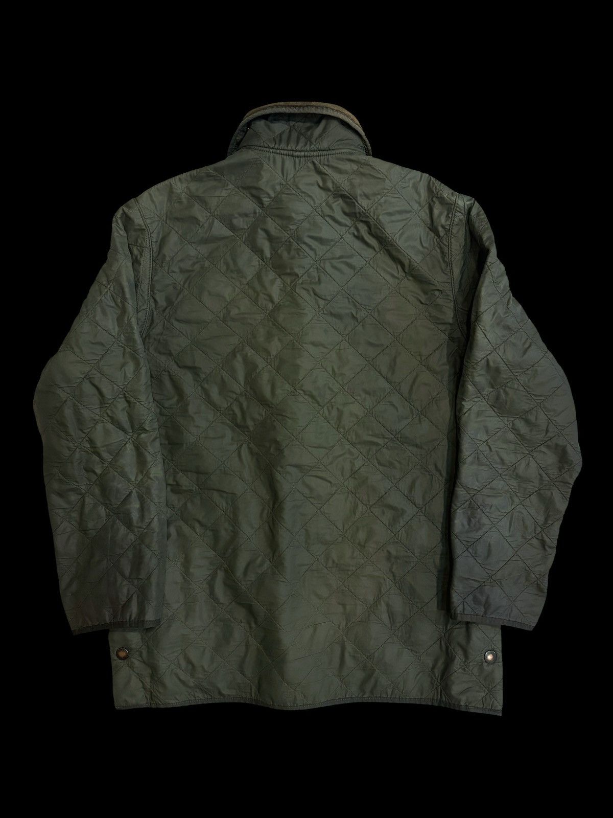 Barbour Barbour® Polar Quilt Olive Green Jacket. Made in England. Size US M / EU 48-50 / 2 - 9 Thumbnail