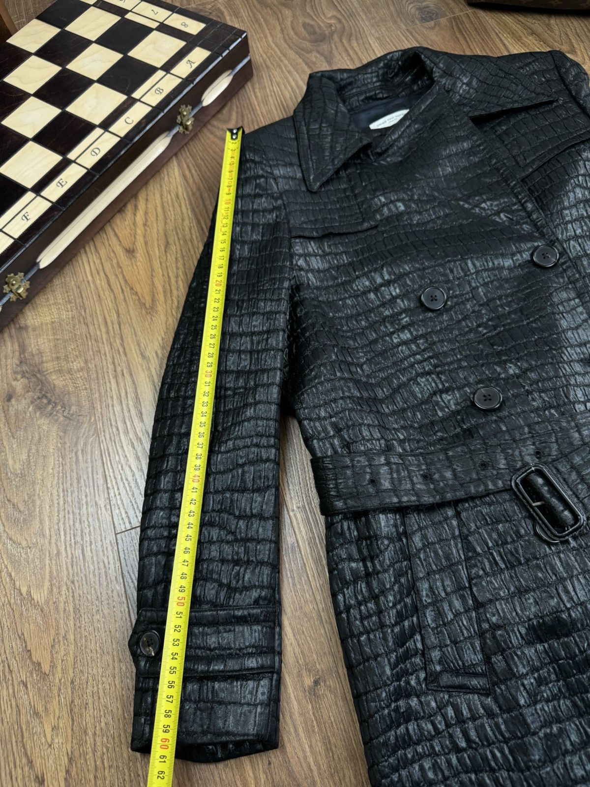 Dries Van Noten Rare coat Dries can Noten Crocodile original luxury item Size M / US 6-8 / IT 42-44 - 8 Thumbnail