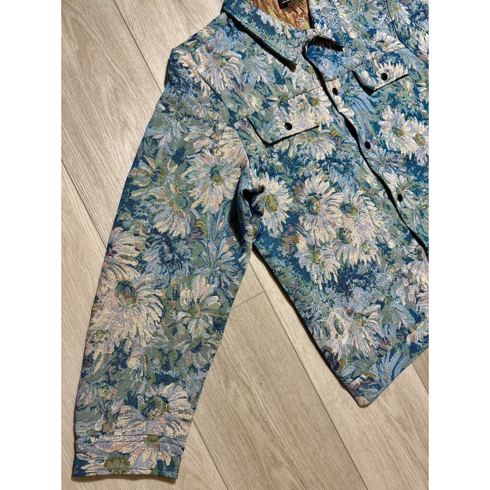 Other MANFINITY Floral Tapestry Jacket 3XL Western Oversized Size US XXL / EU 58 / 5 - 8 Thumbnail