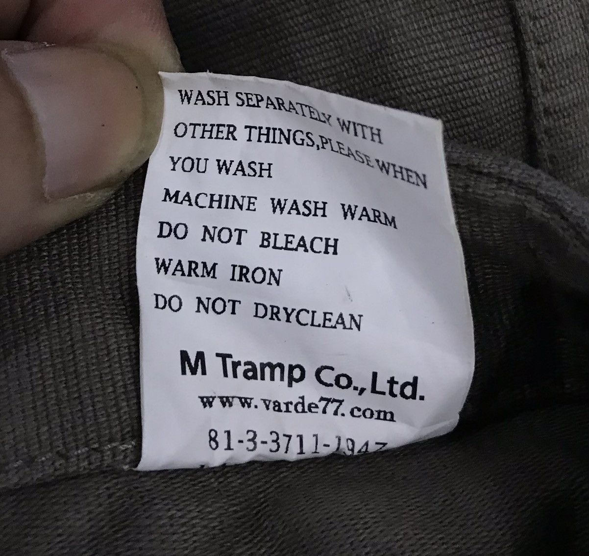 Japanese Brand Japanese brand Varde 77 M tramp BRAND OVERALLS Made In Japan Size US 44 / EU 60 - 12 Thumbnail