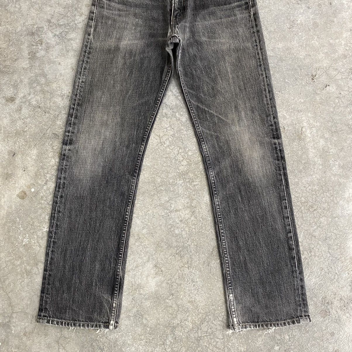Levi's VTG 2003 Levi’s 505 Faded Grey Denim Jeans Size US 32 / EU 48 - 4 Thumbnail