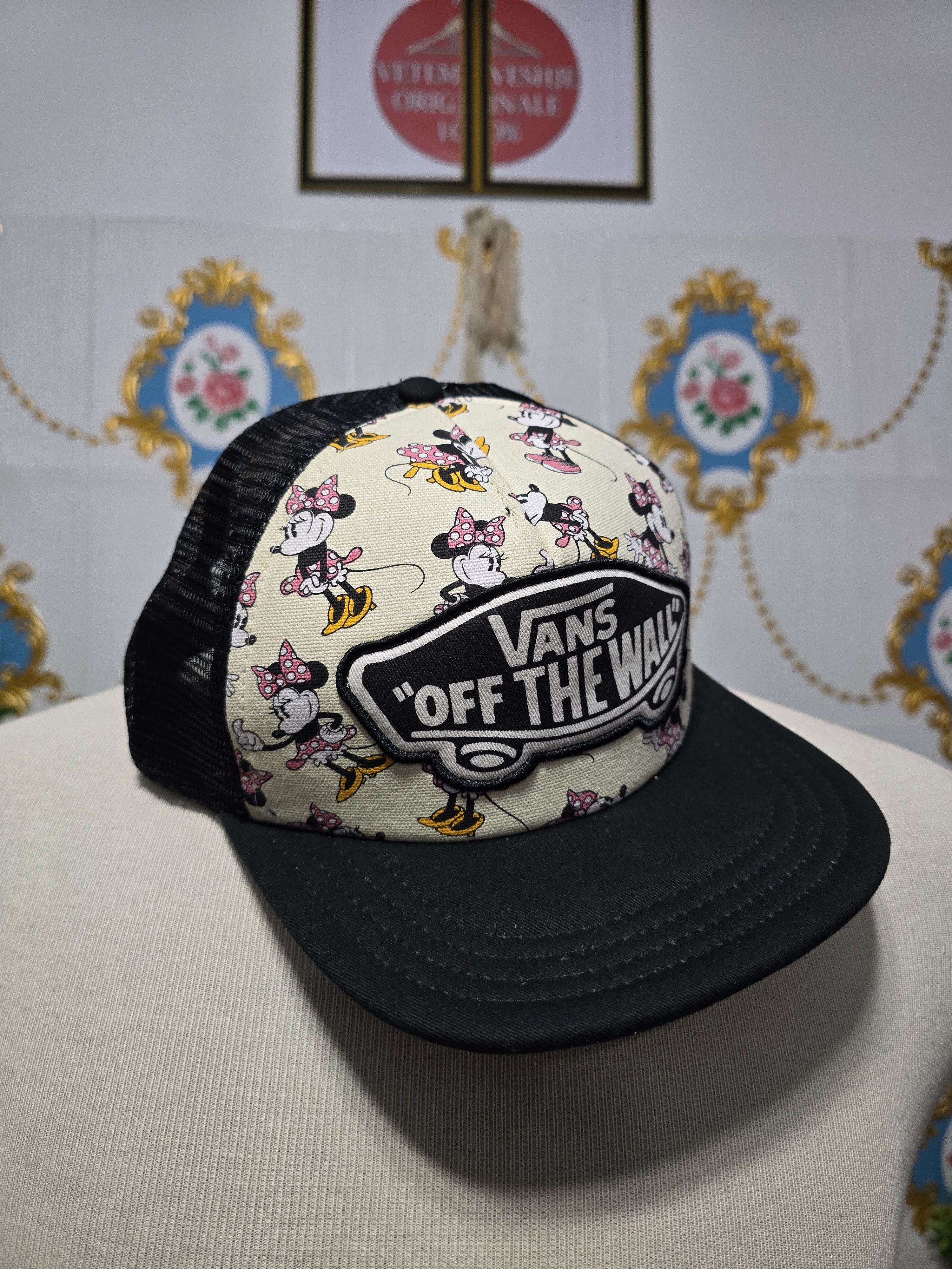 Disney × Vans Vans x Disney Minnie Mouse trucker hat .RARE. Onesize Size ONE SIZE - 1 Thumbnail