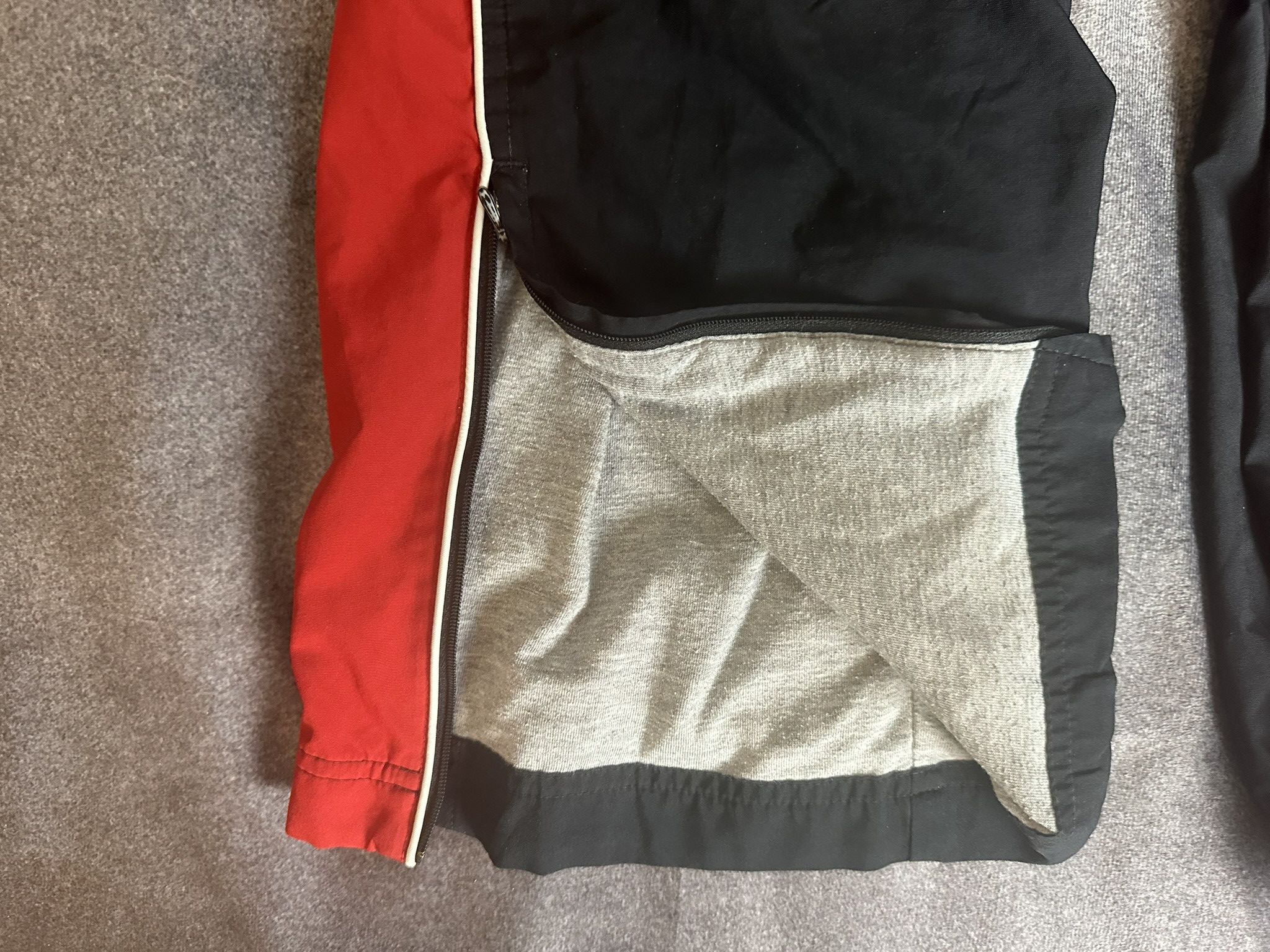 Nike Vintage Nike Track Pants — Black/Red Size US 31 - 6 Thumbnail