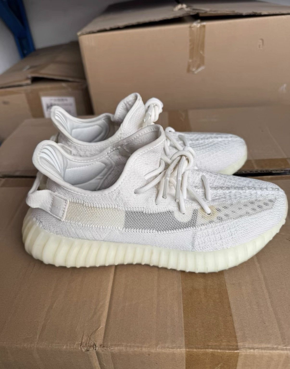 Adidas Adidas Yeezy 350 Bone 2.0 HQ6316 K37 Size US 8 / EU 41 - 9 Thumbnail