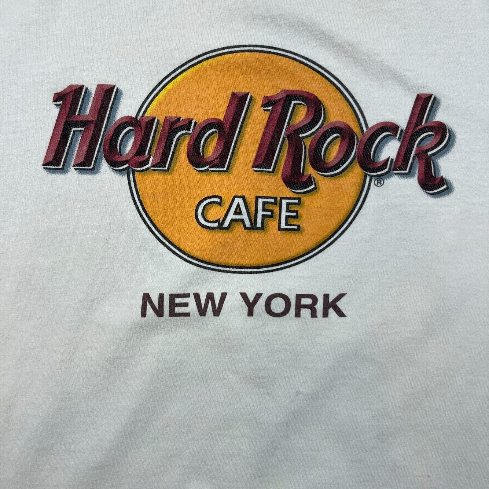 Hard Rock Cafe × Vintage VTG 90s Hard Rock Cafe T Shirt Medium New York Graphic Tee Size US M / EU 48-50 / 2 - 3 Thumbnail