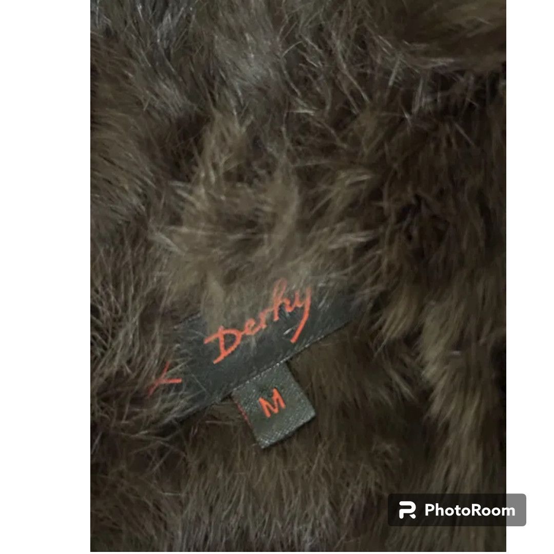 Other Brown penny lane fur coat sz M rabbit fur Rene Derhy Paris Size M / US 6-8 / IT 42-44 - 2 Thumbnail