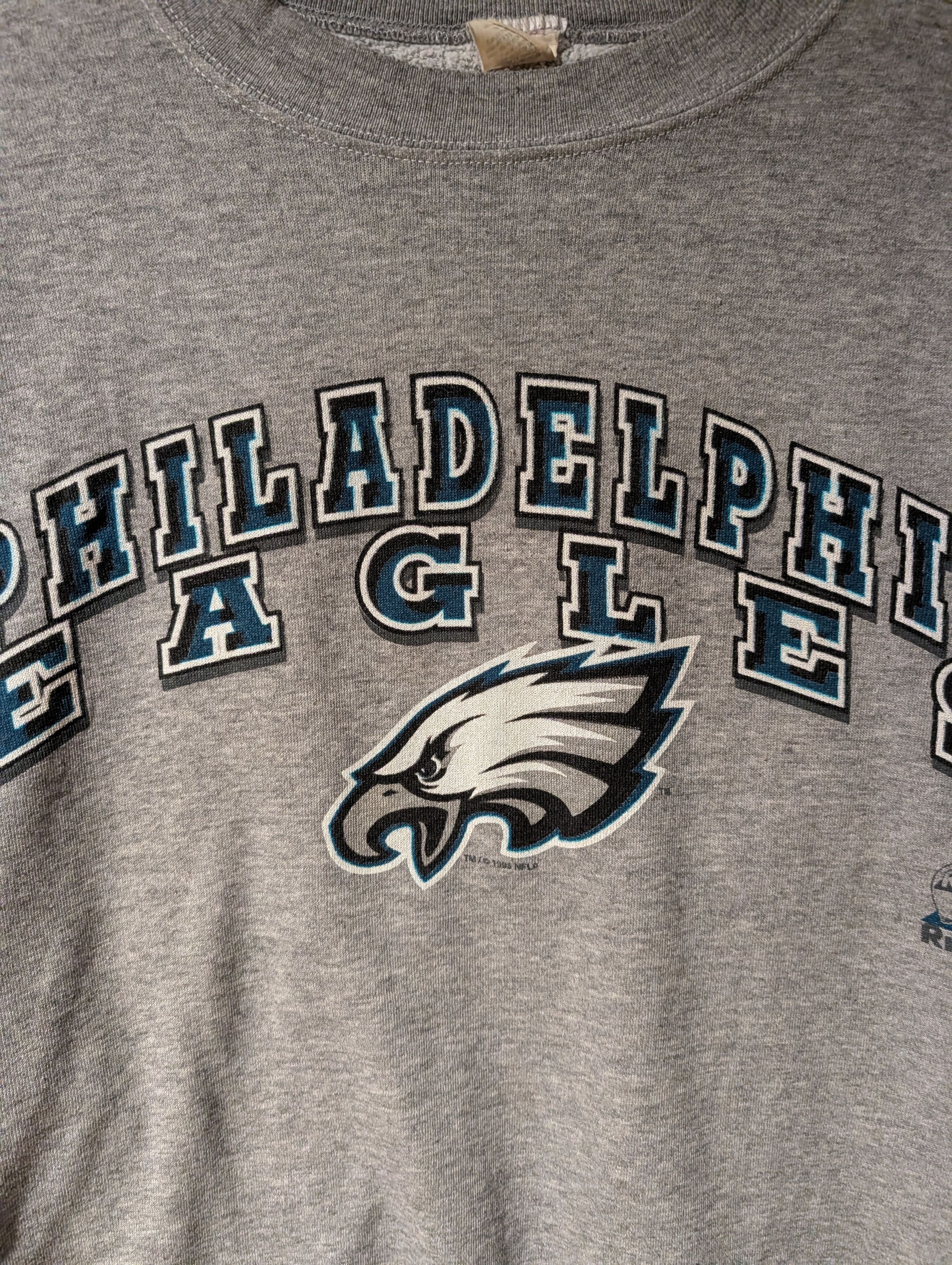 NFL Vintage 90s Philadelphia Eagles Riddell Crewneck NFL Size US L / EU 52-54 / 3 - 2 Thumbnail