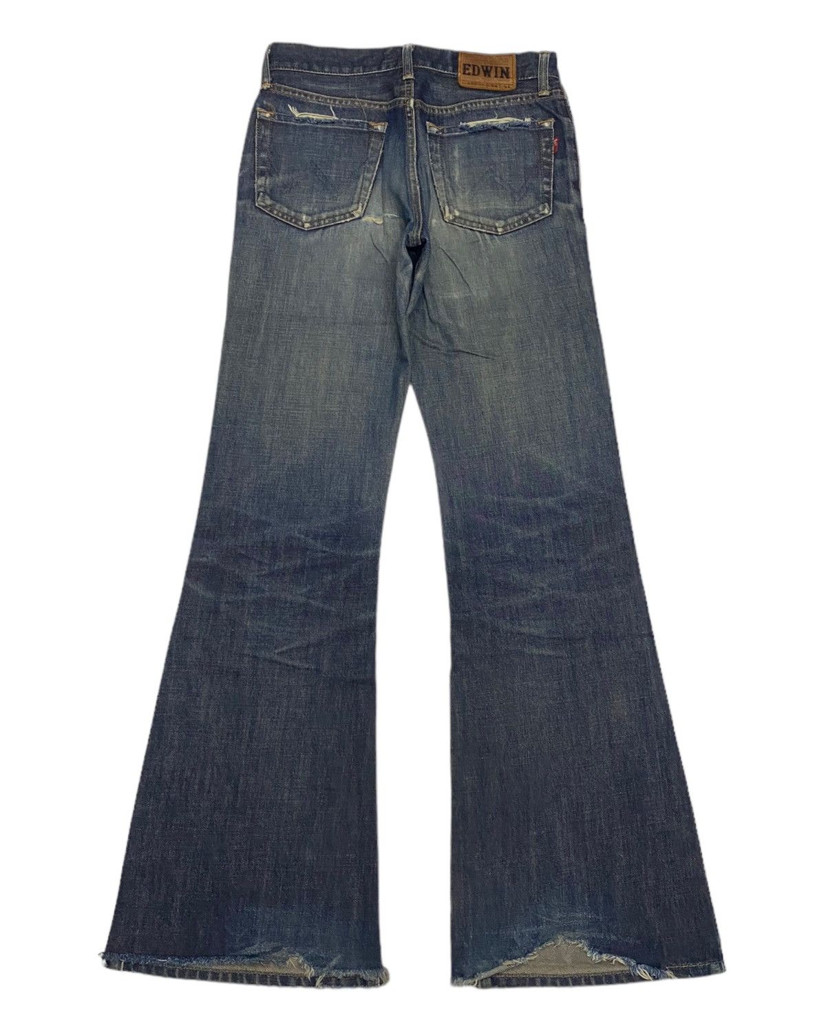 Undercover EDWIN FLARE DISTRESSED DENIM BOOTCUT UNDERCOVER STYLE DESIGN Size US 28 / EU 44 - 2 Thumbnail