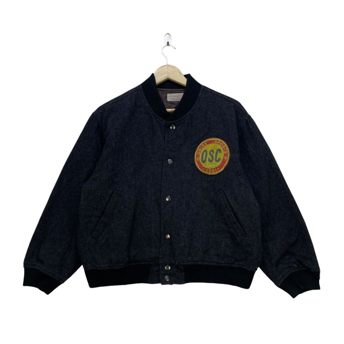Hysteric Glamour Japanese Brand Oribe Sport Varsity Wool Jacket Size US M / EU 48-50 / 2 - 1 Thumbnail