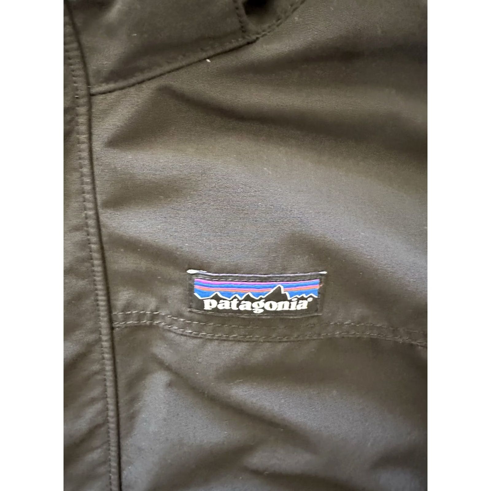 Patagonia VINTAGE Patagonia Jacket Mens Regular Black Hooded Insulated Lined Parka Medium Size US M / EU 48-50 / 2 - 2 Thumbnail