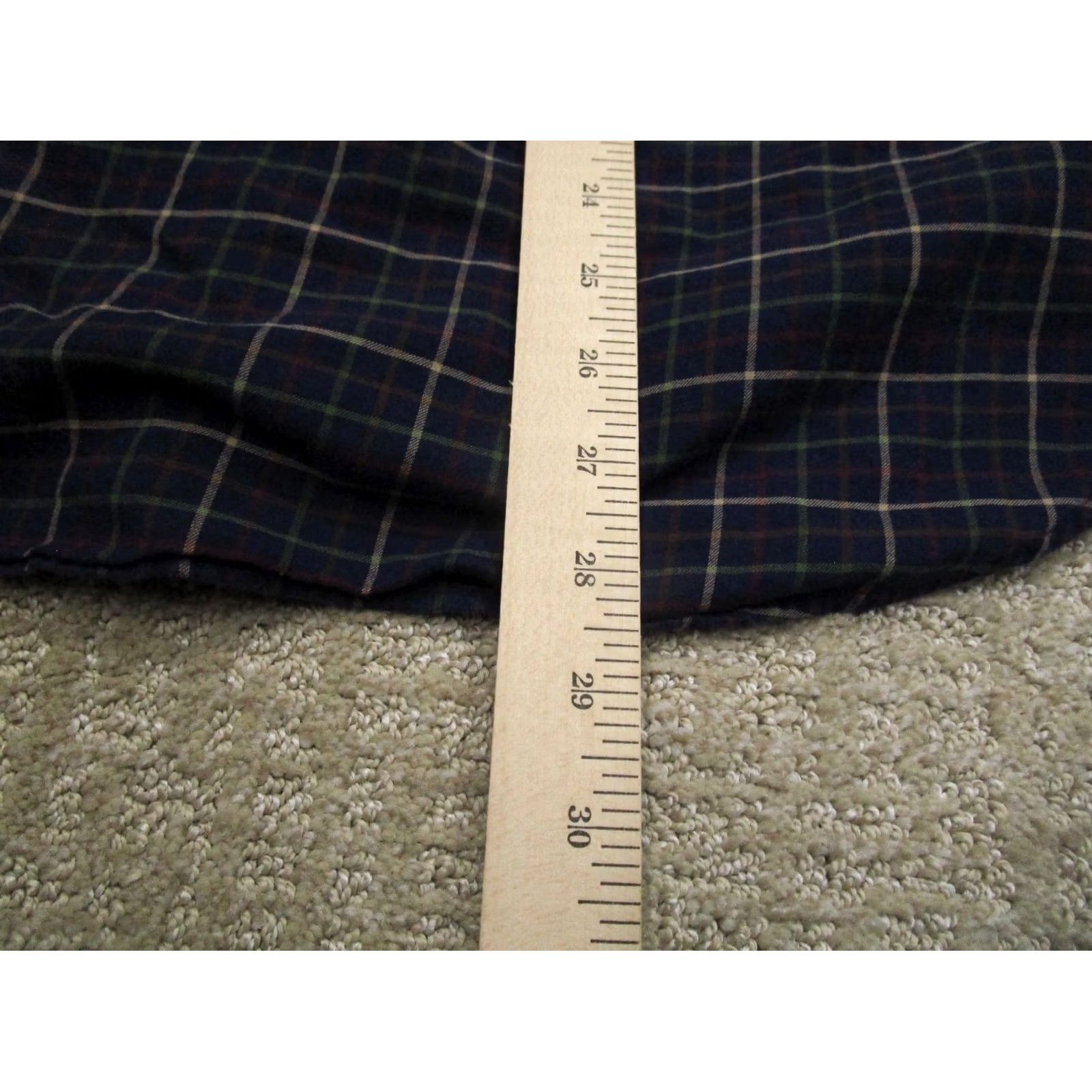 Ralph Lauren Ralph Lauren Shirt Men Small Blue Tattersall Check Long Sleeve Button Down Pony Size US S / EU 44-46 / 1 - 6 Thumbnail