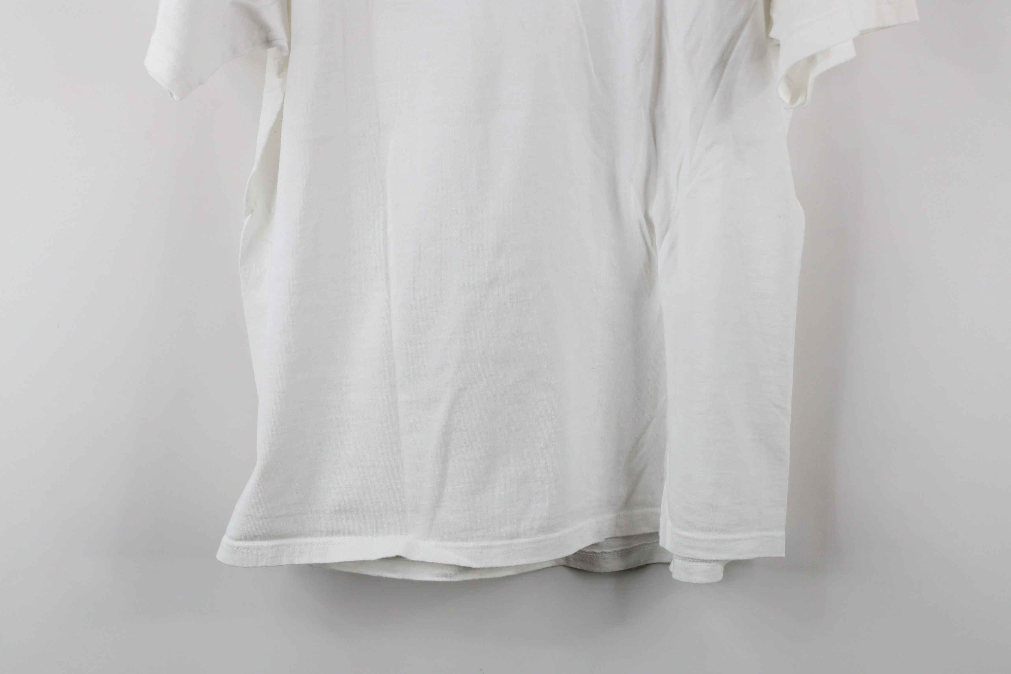 Reebok × Vintage Vintage 90s Reebok Classic Flag Short Sleeve T-Shirt White Size US M / EU 48-50 / 2 - 12 Thumbnail