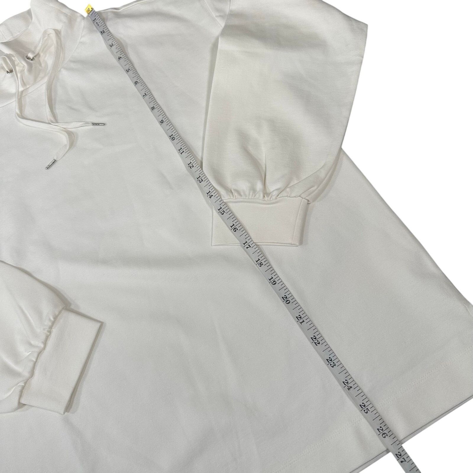 Ann Taylor Ann Taylor Women's High Neck Pullover Sweater White Size M Size M / US 6-8 / IT 42-44 - 4 Thumbnail
