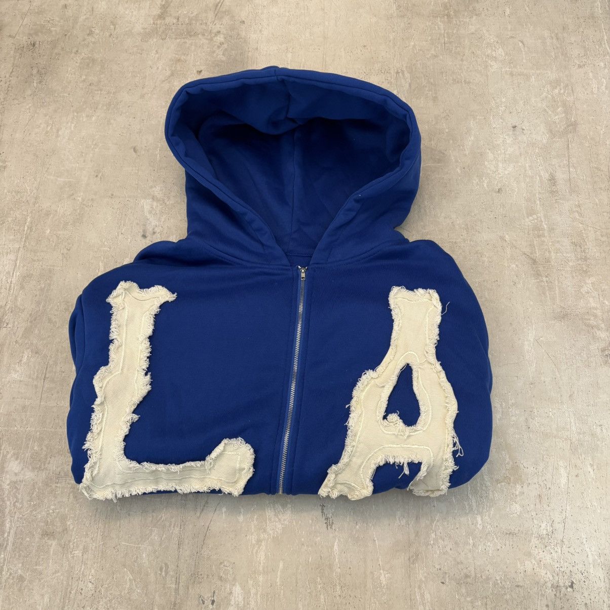 Designer Blue LA Hoodie Size US M / EU 48-50 / 2 - 3 Thumbnail