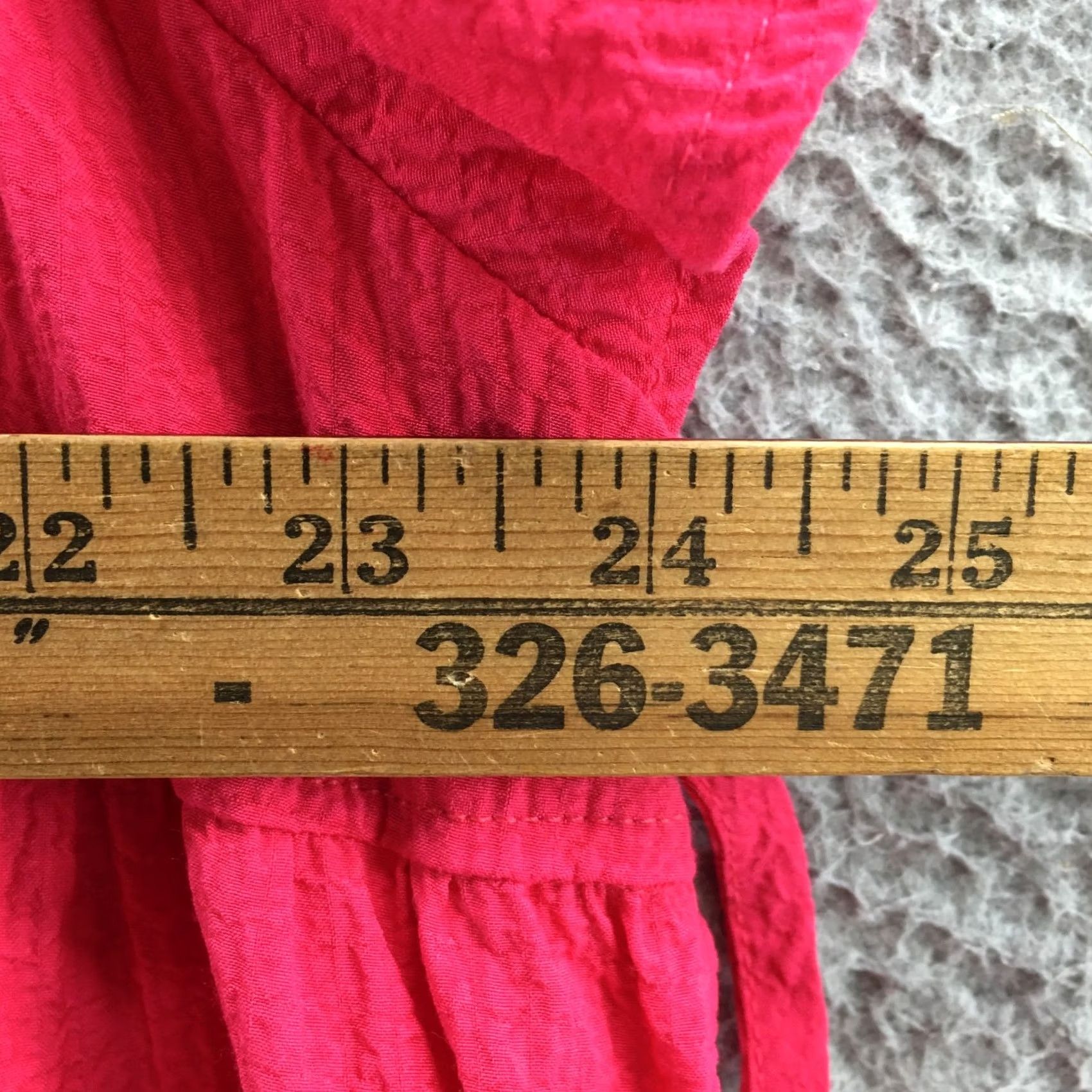 Calvin Klein Calvin Klein Womens Pink Tiered Mini Dress 18M Pink Pull On Short Sleeve Dress Womens 18M Pink Pull On Short Sleeve Size 40" / US 18 - 5 Thumbnail